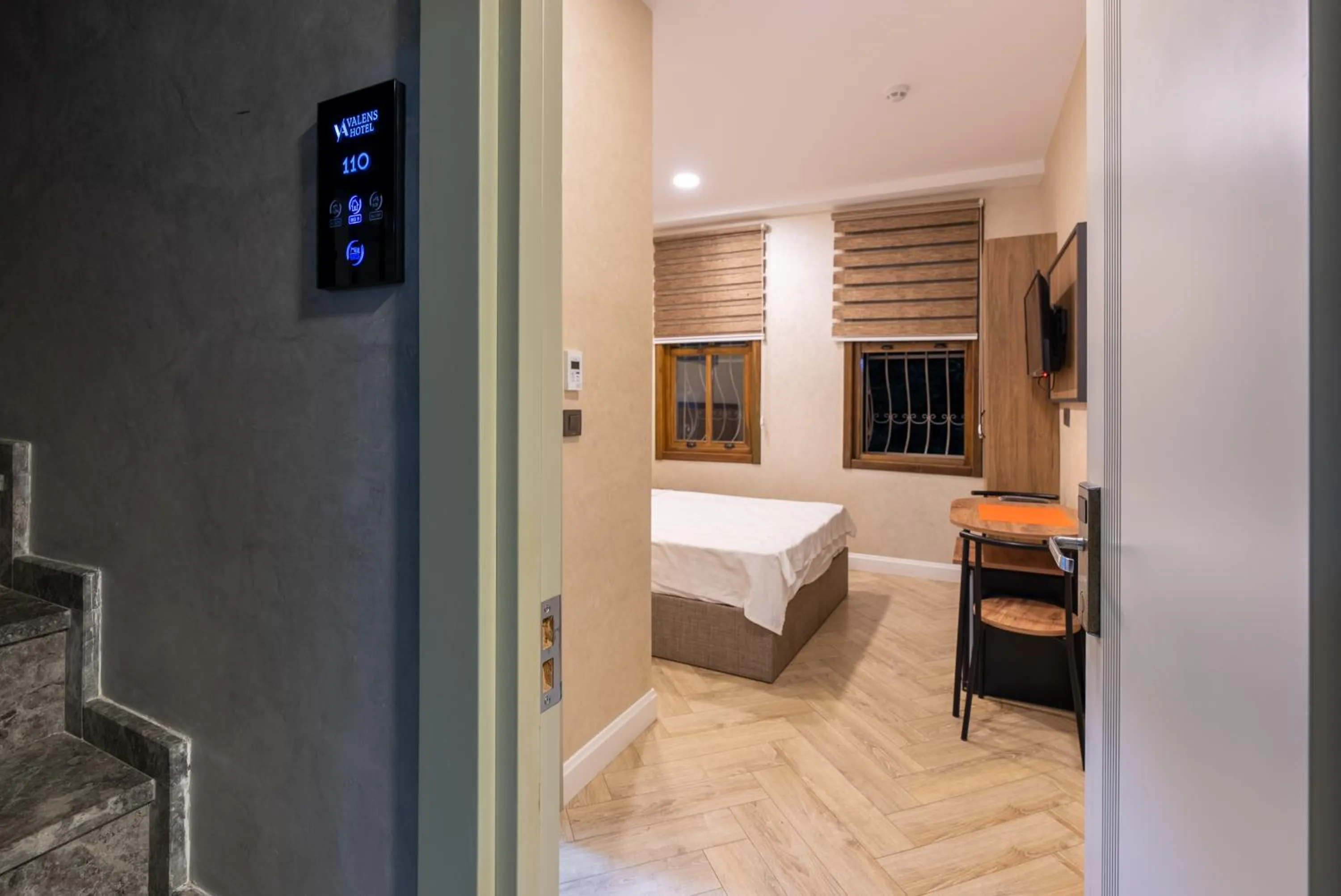 Bed in Valens Boutique Hotel