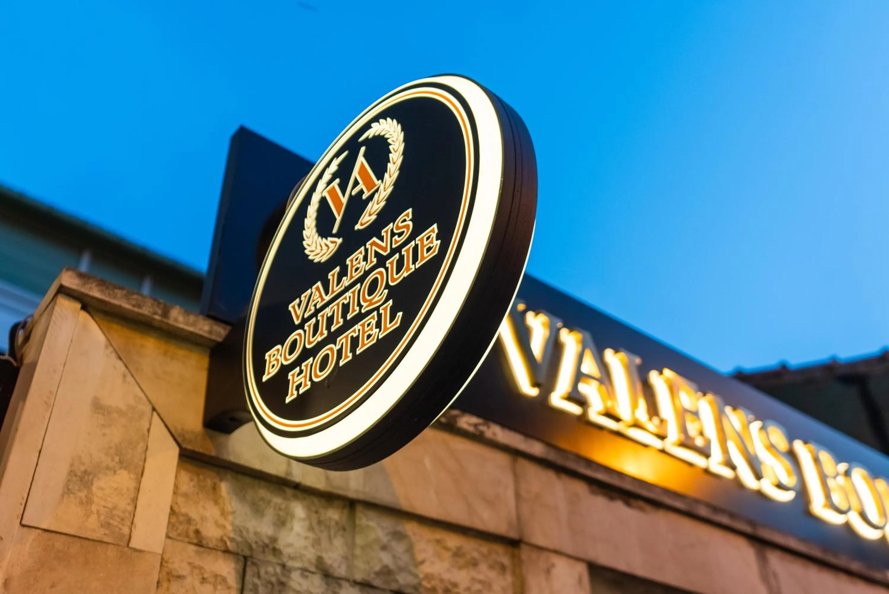 Property logo or sign in Valens Boutique Hotel