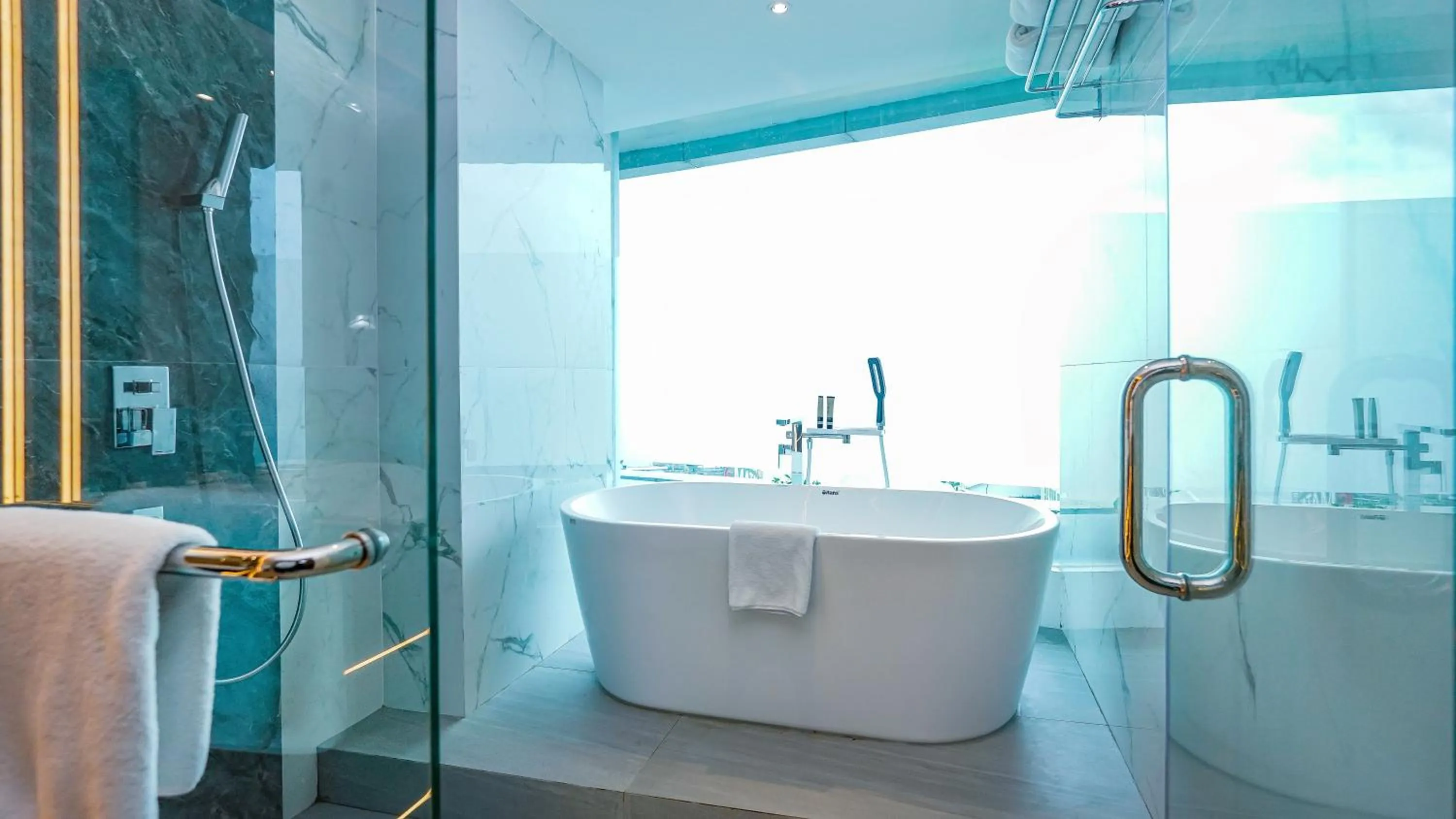 Bathroom in FUGO Hotel Samarinda