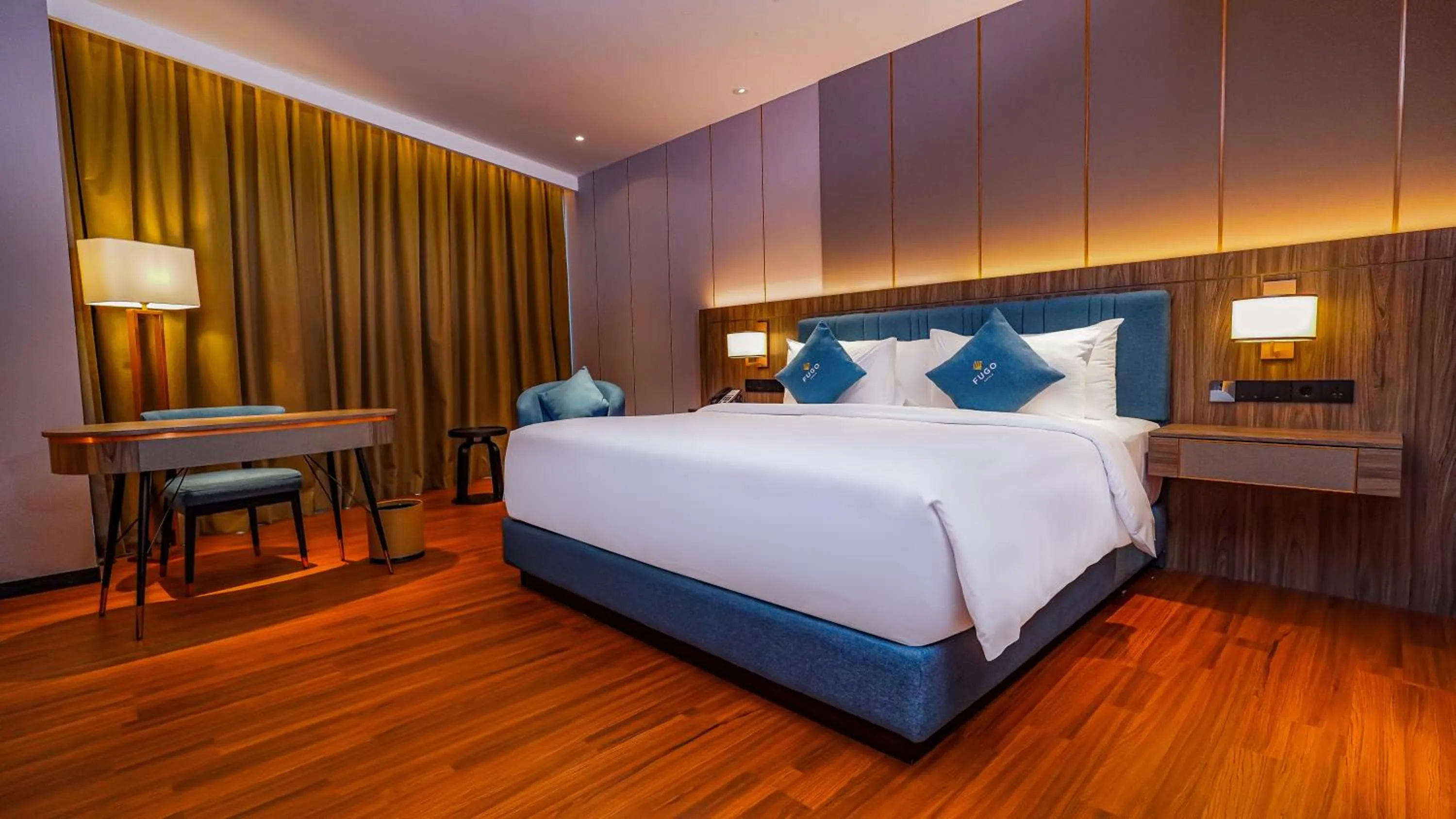 Bed in FUGO Hotel Samarinda