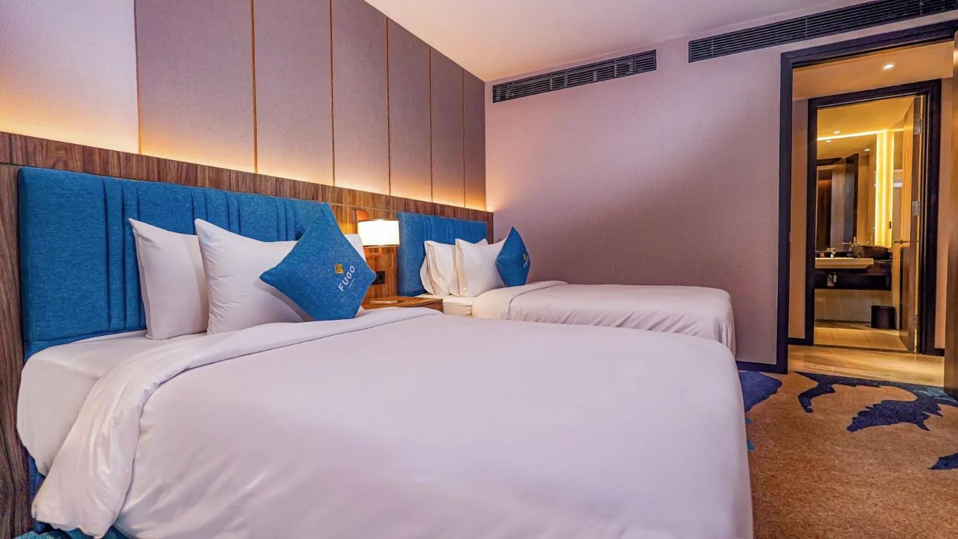 Bed in FUGO Hotel Samarinda