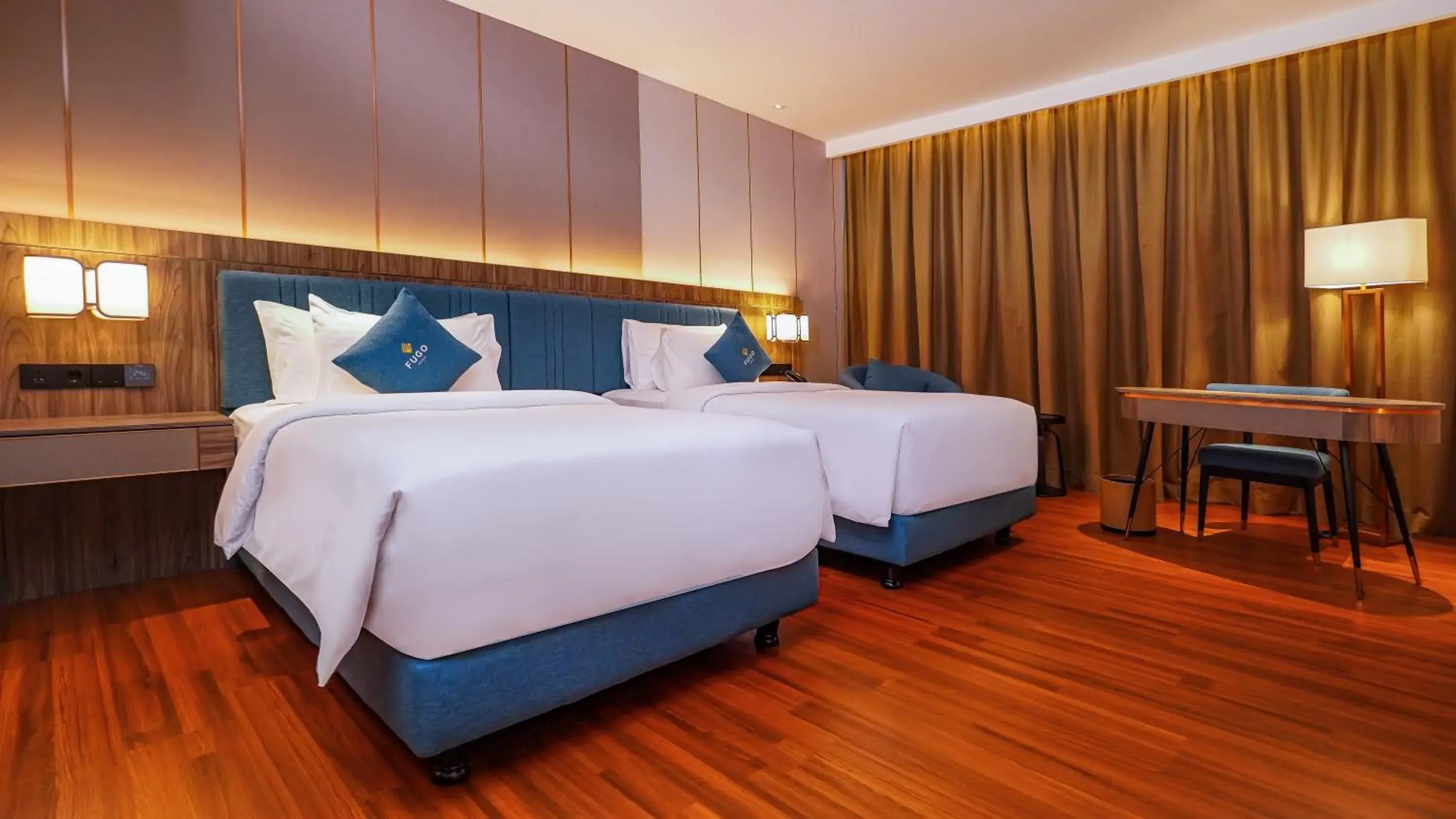 Executive Twin Room in FUGO Hotel Samarinda Executive Twin Room in FUGO Hotel Samarinda