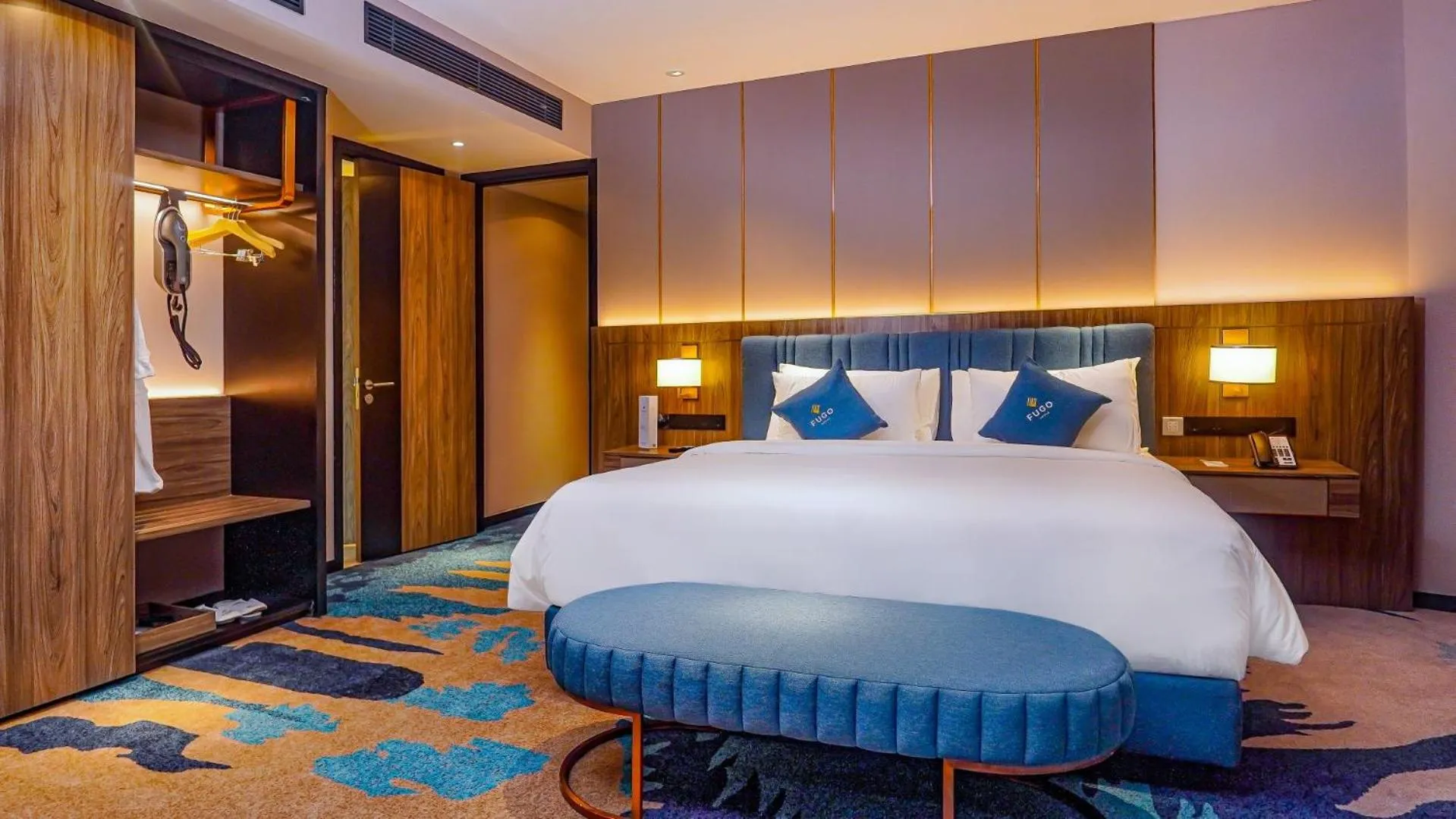 Bed in FUGO Hotel Samarinda