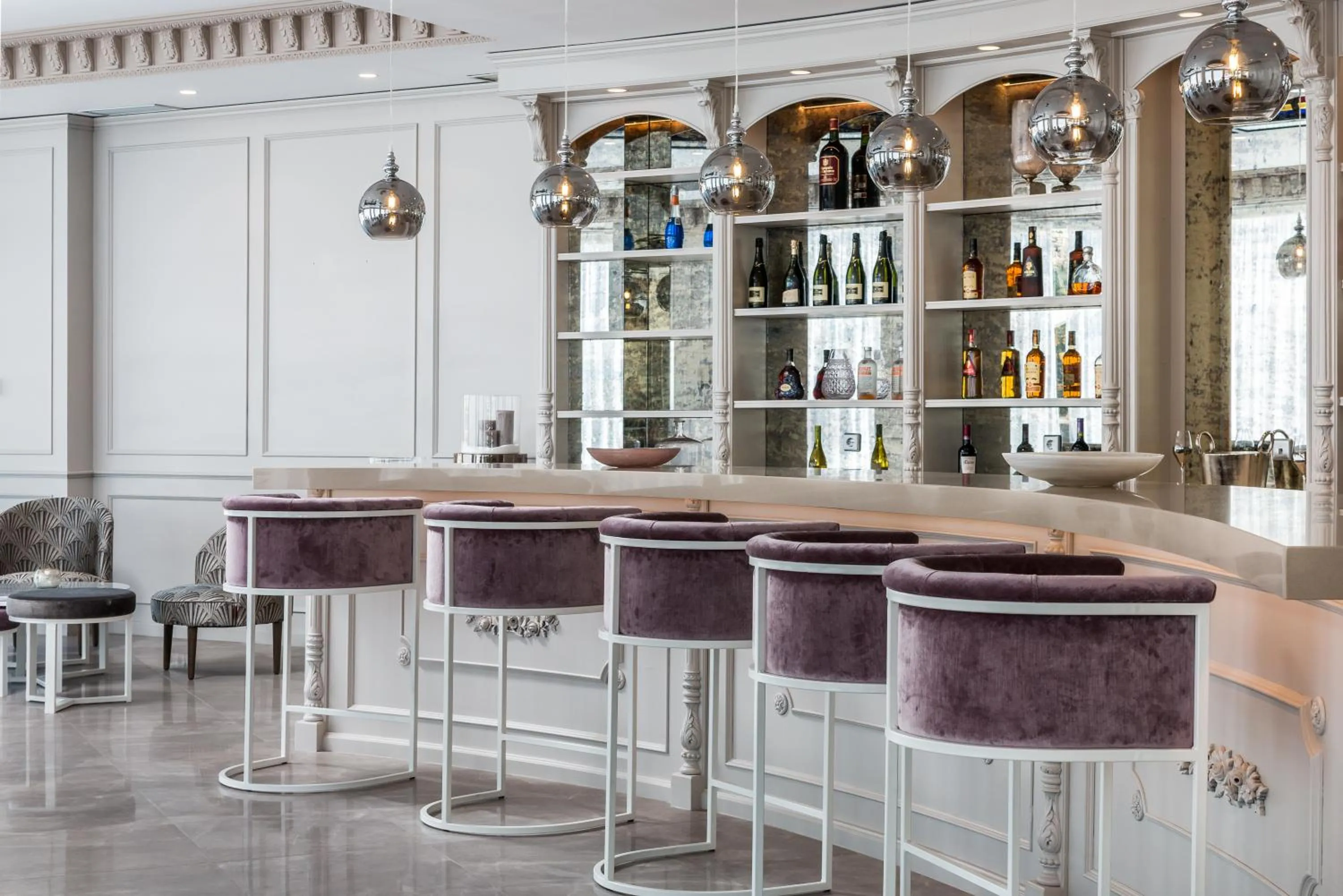 Lounge or bar in Boutique Hotel B51