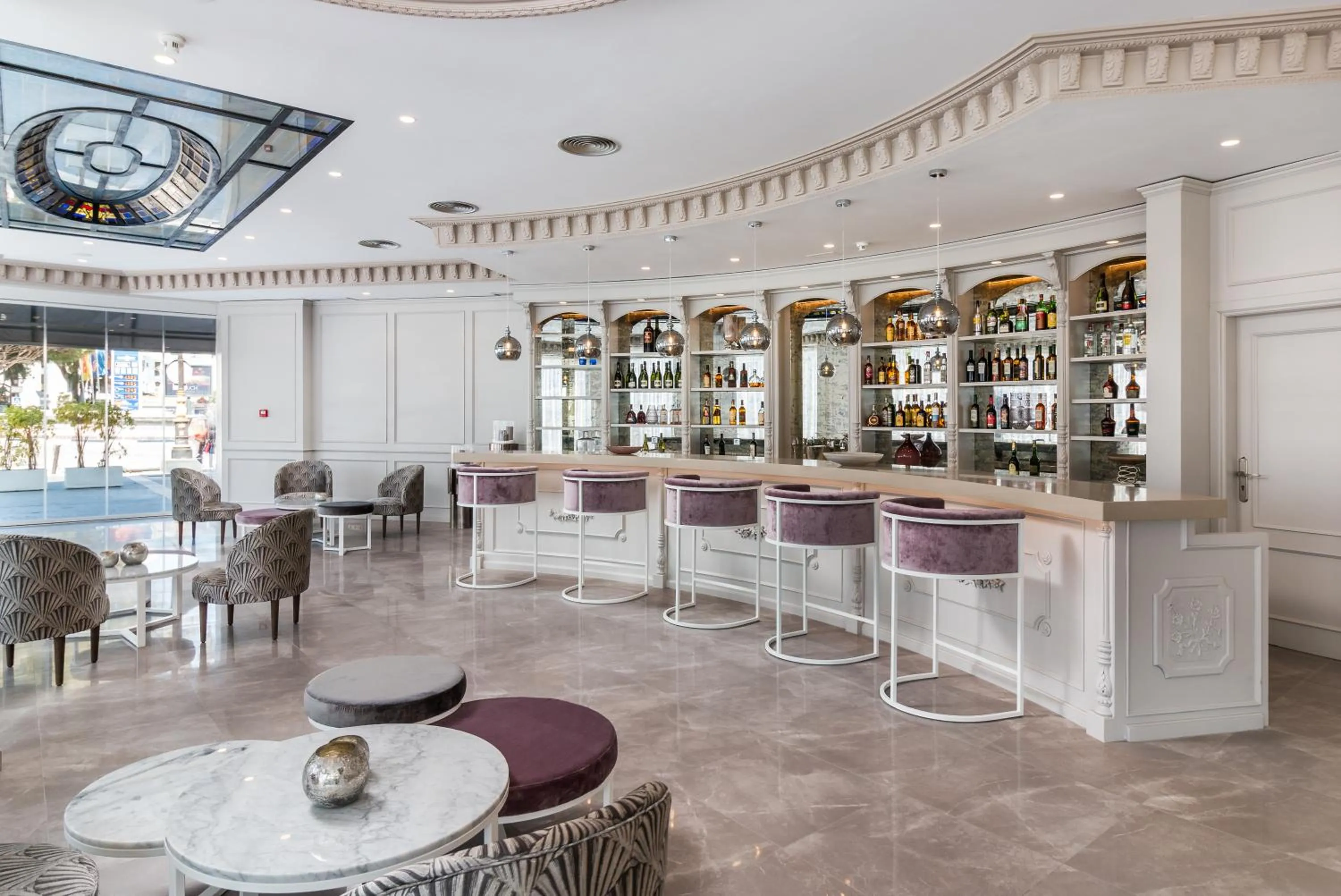 Lounge or bar in Boutique Hotel B51