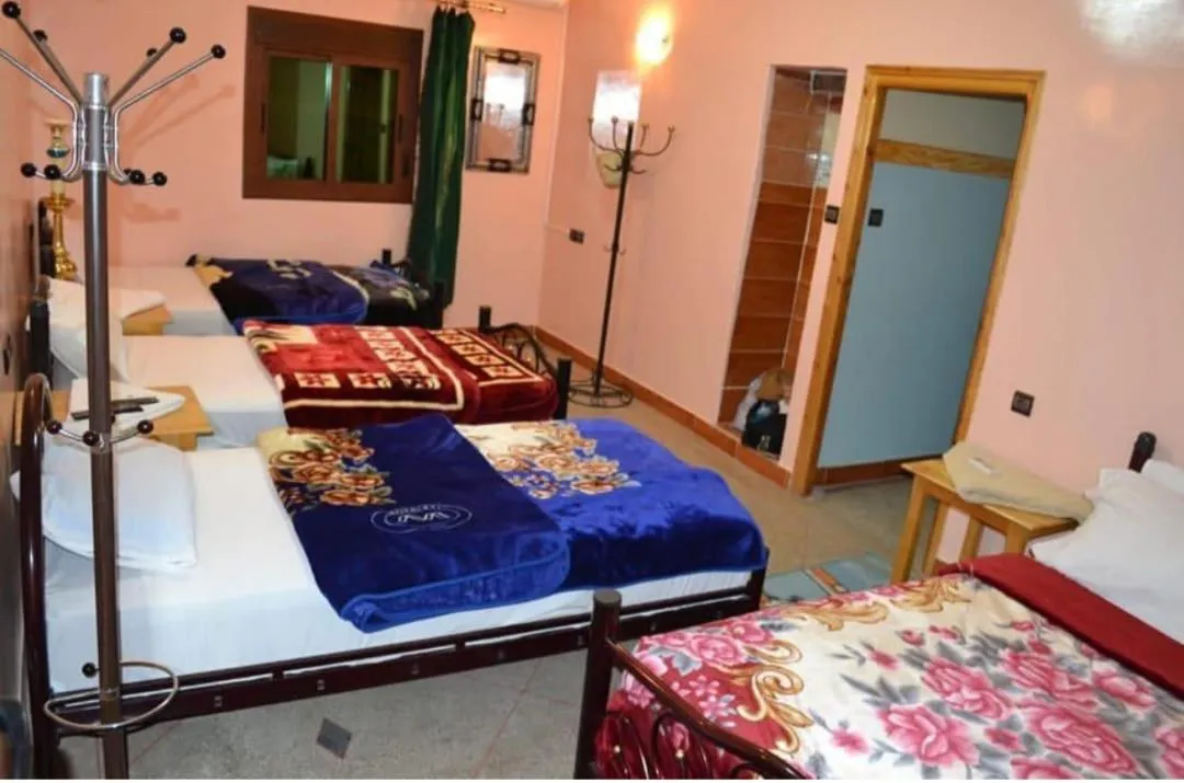 Bed in Hôtel Restaurant BOUGAFER