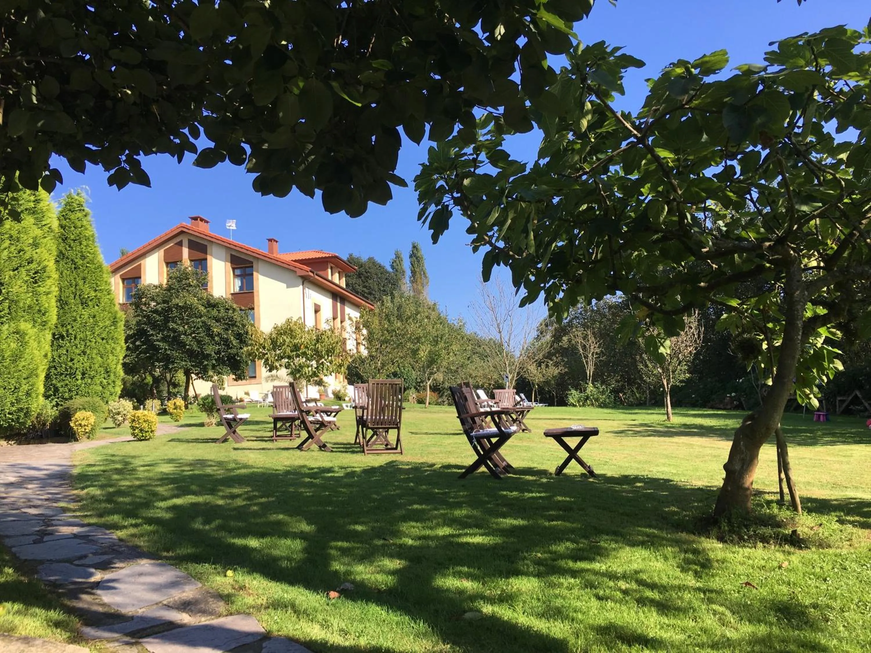 Garden in Hotel La Arquera