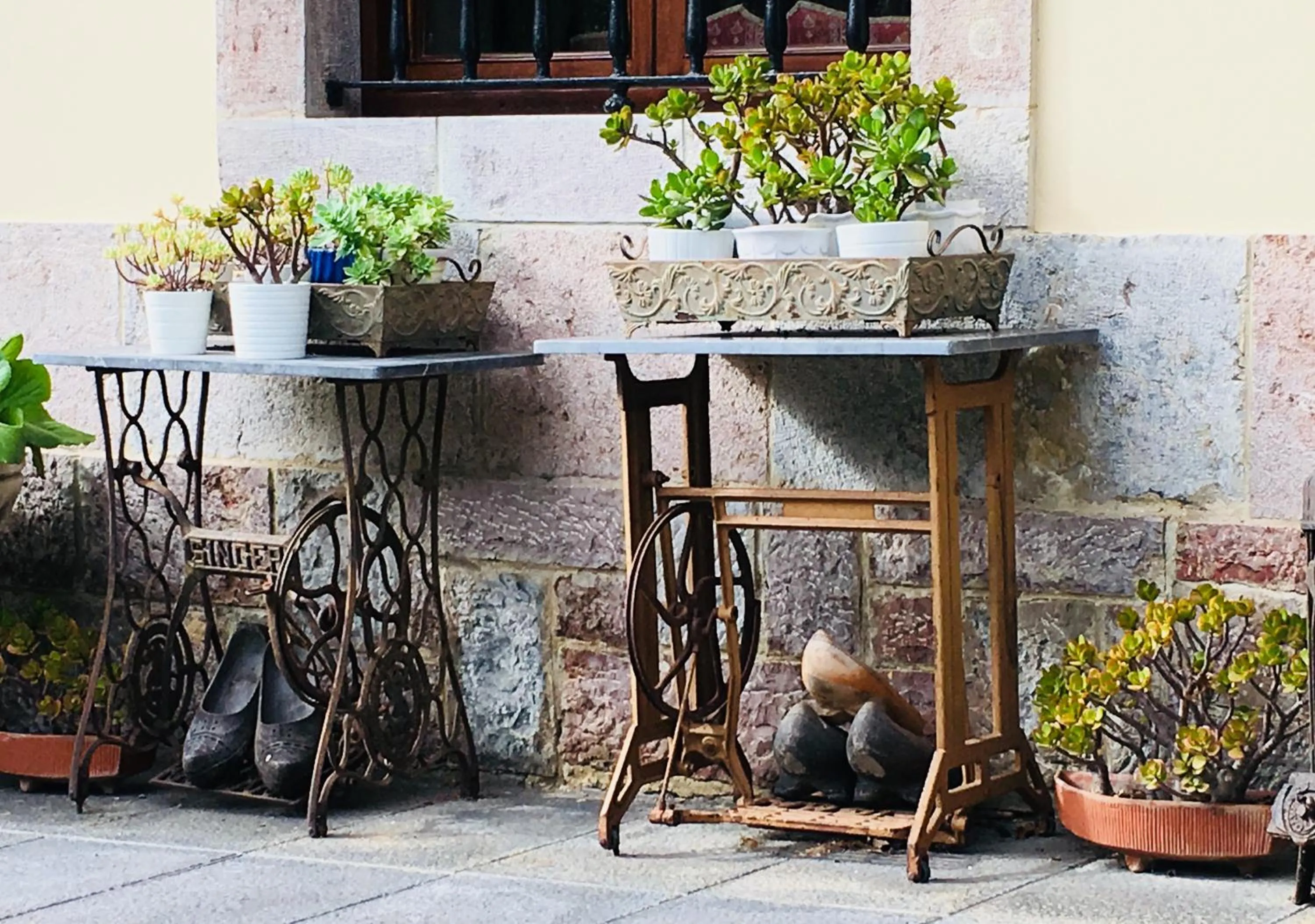 Patio in Hotel La Arquera