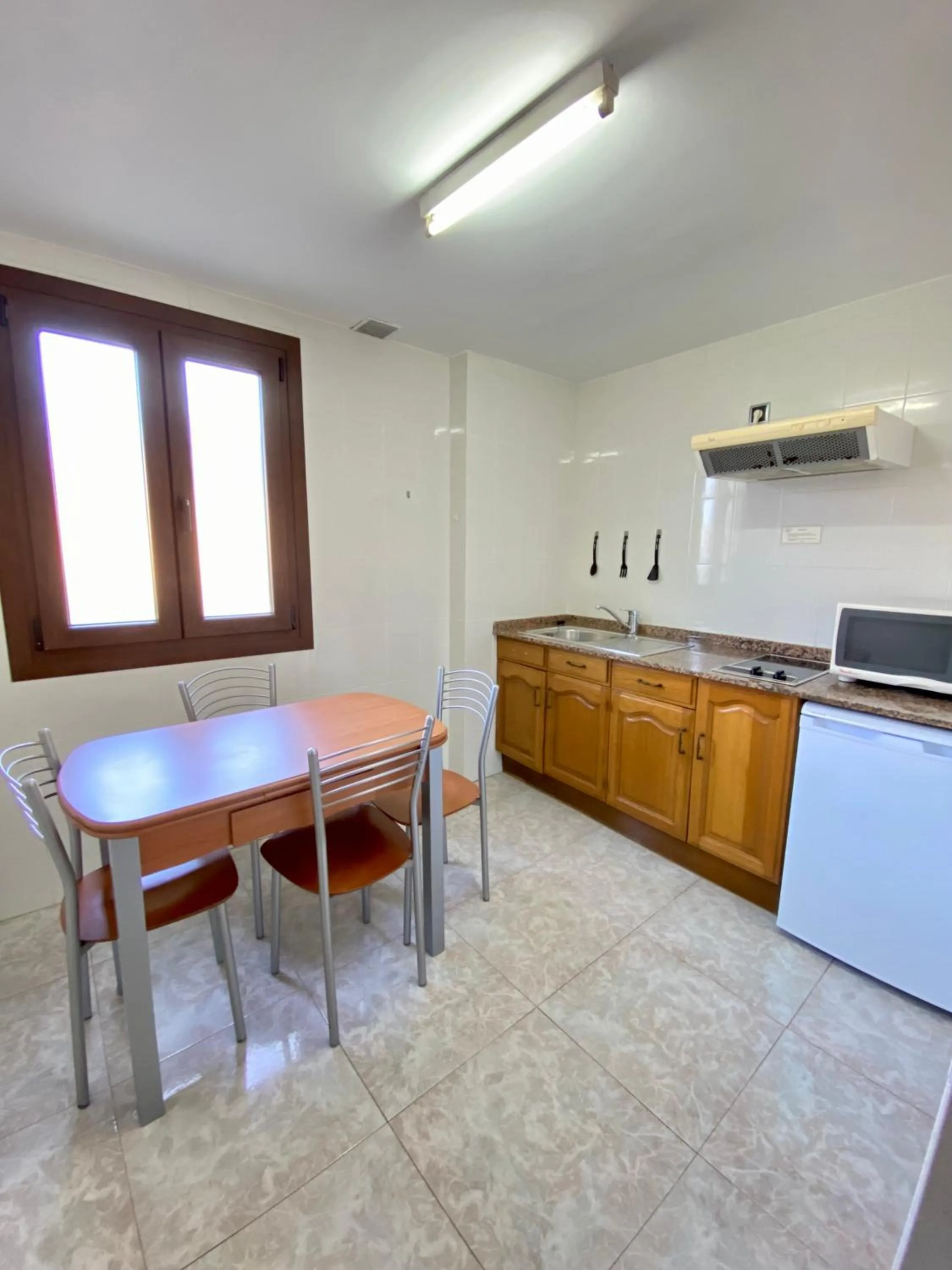 kitchen in Hotel La Arquera