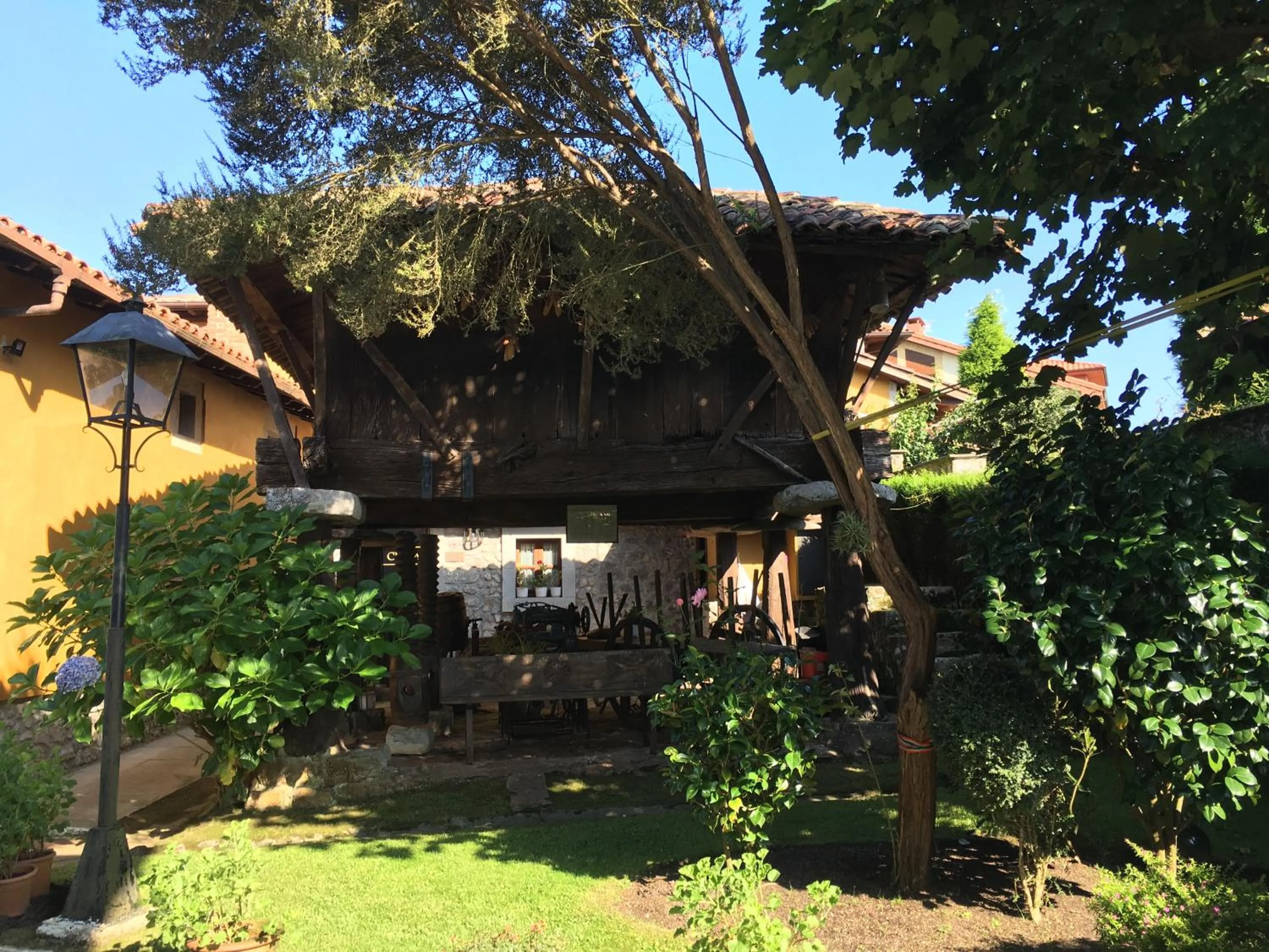 Garden in Hotel La Arquera
