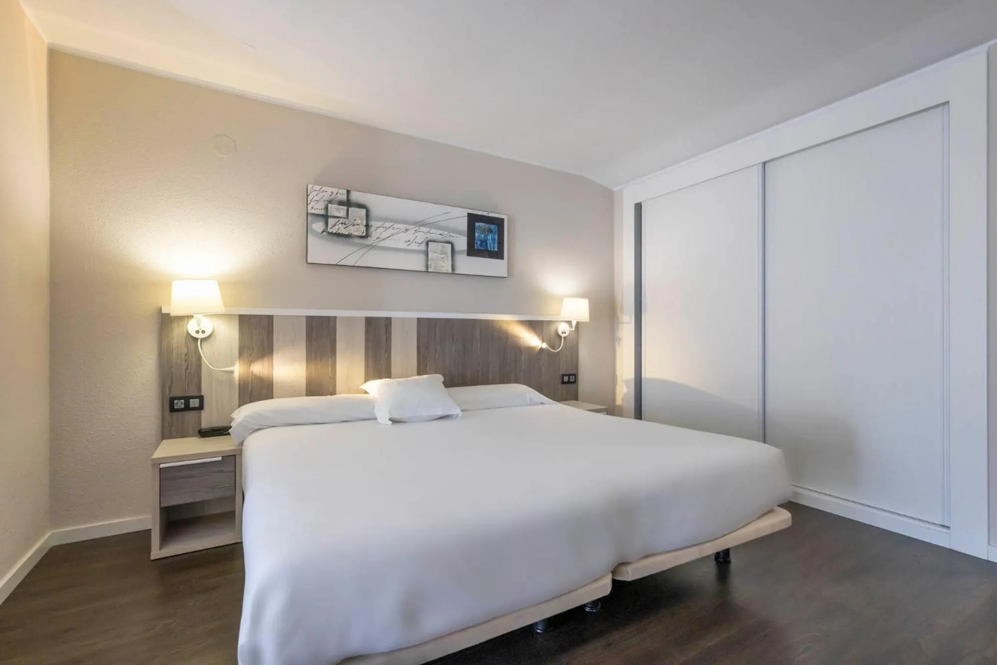 Bed in Hotel La Palma de Llanes