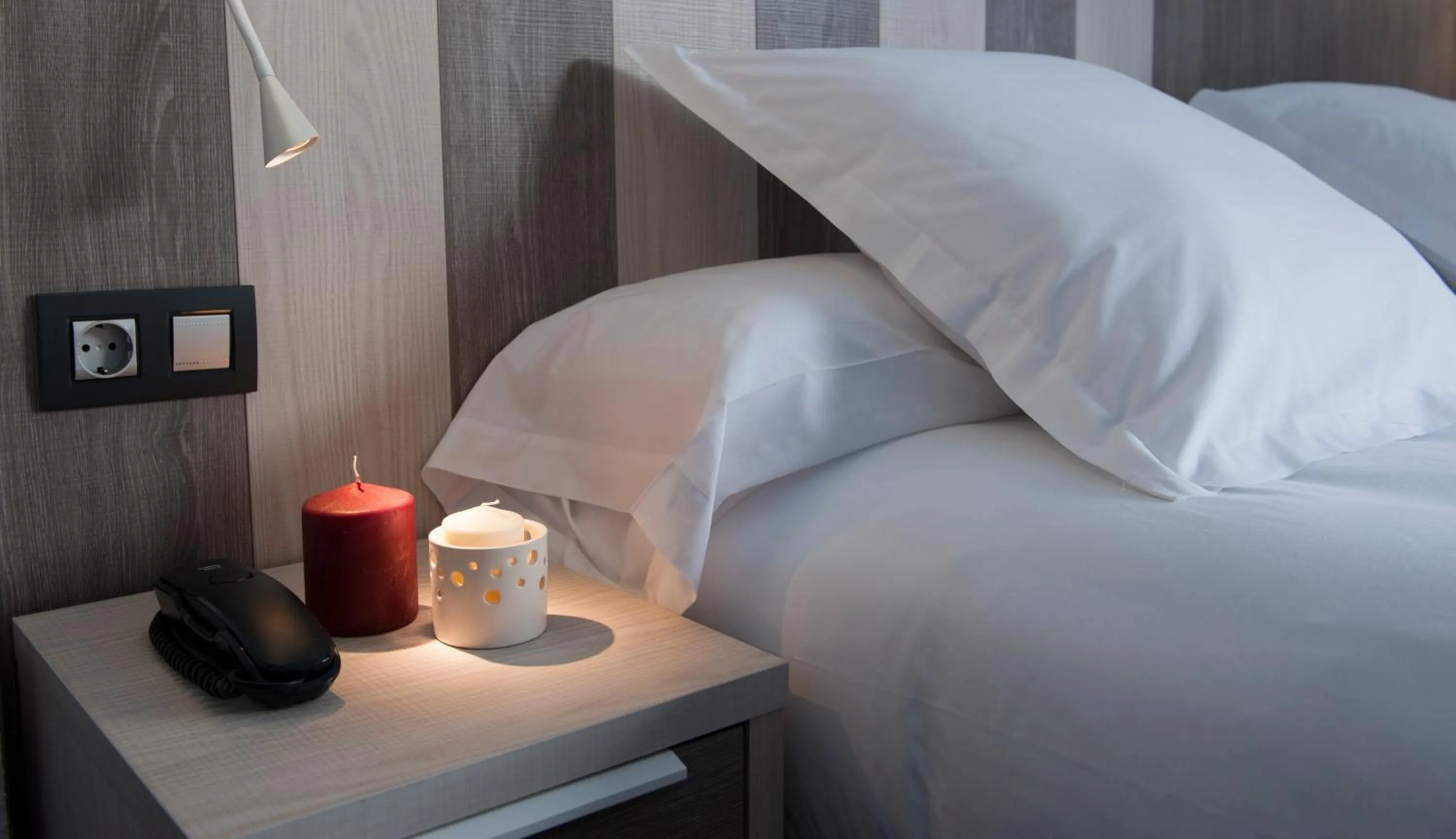 Bedroom, Bed in Hotel La Palma de Llanes