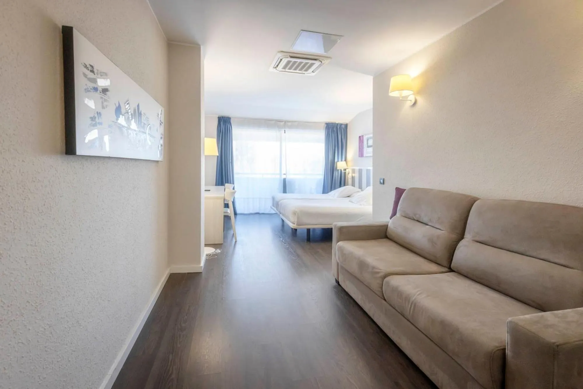 Photo of the whole room, Bed in Hotel La Palma de Llanes