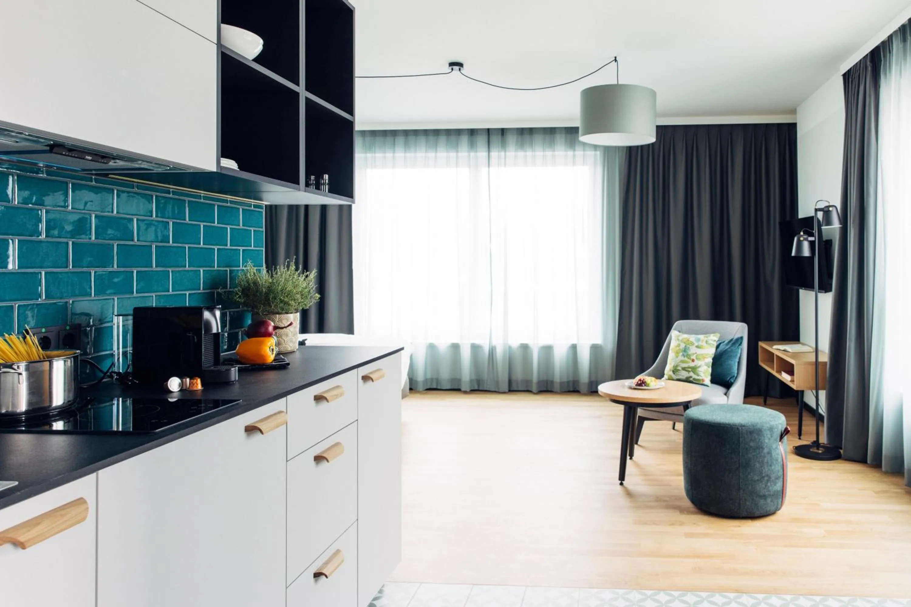 Photo of the whole room in harry's home Villach hotel & apartments