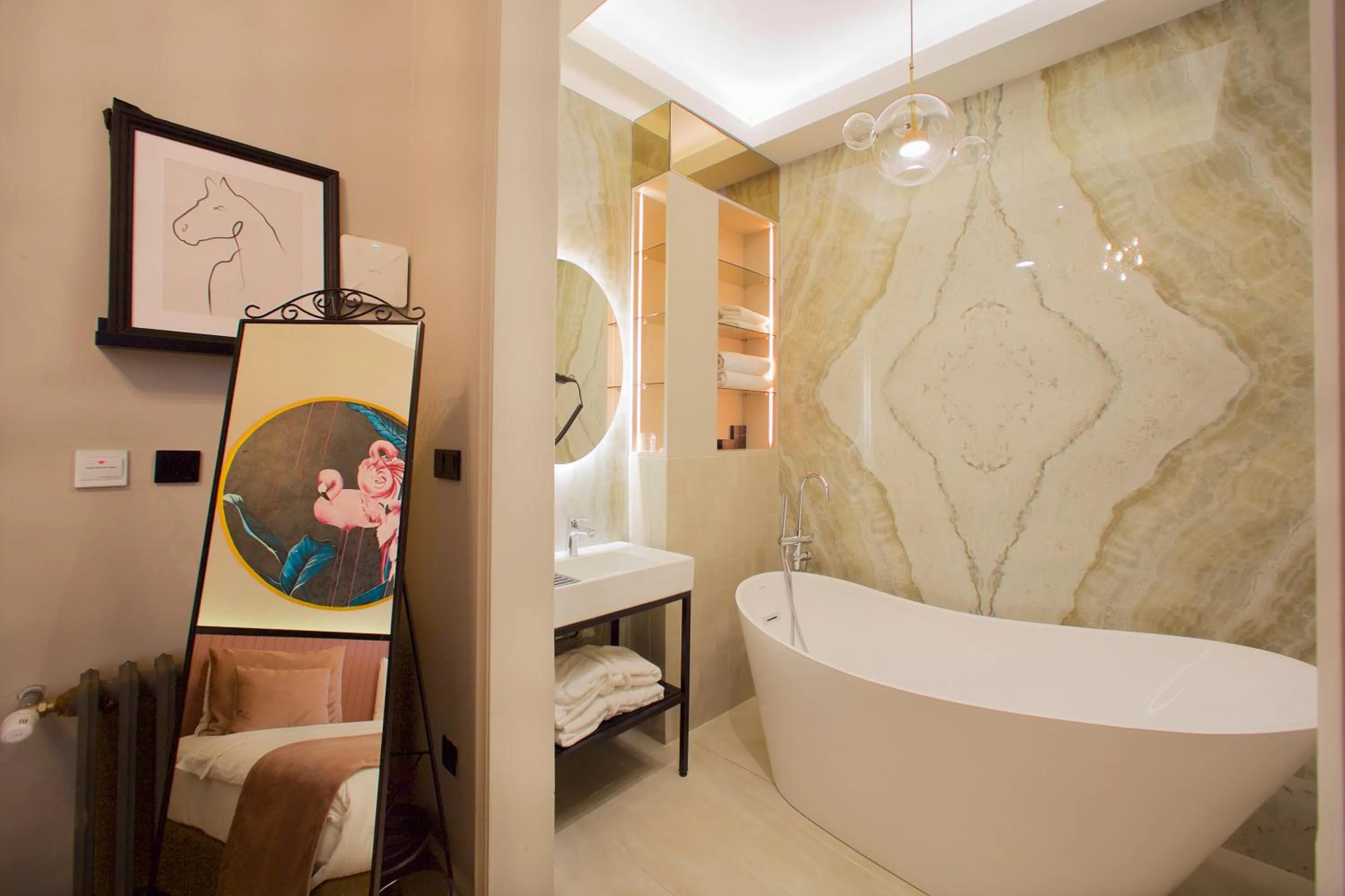 Decorative detail in Ayramin Exclusive Hotel - Special Category