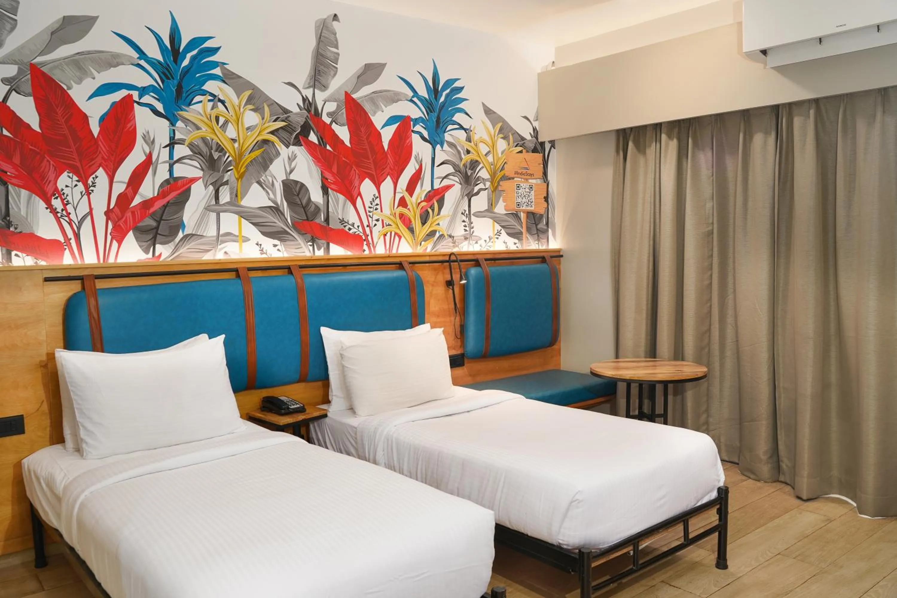 Bed in Indie Stays Goa