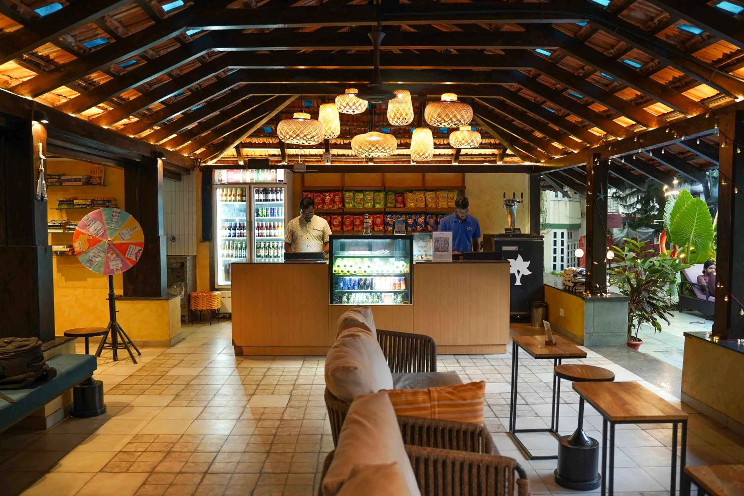 Lobby or reception in Indie Stays Goa