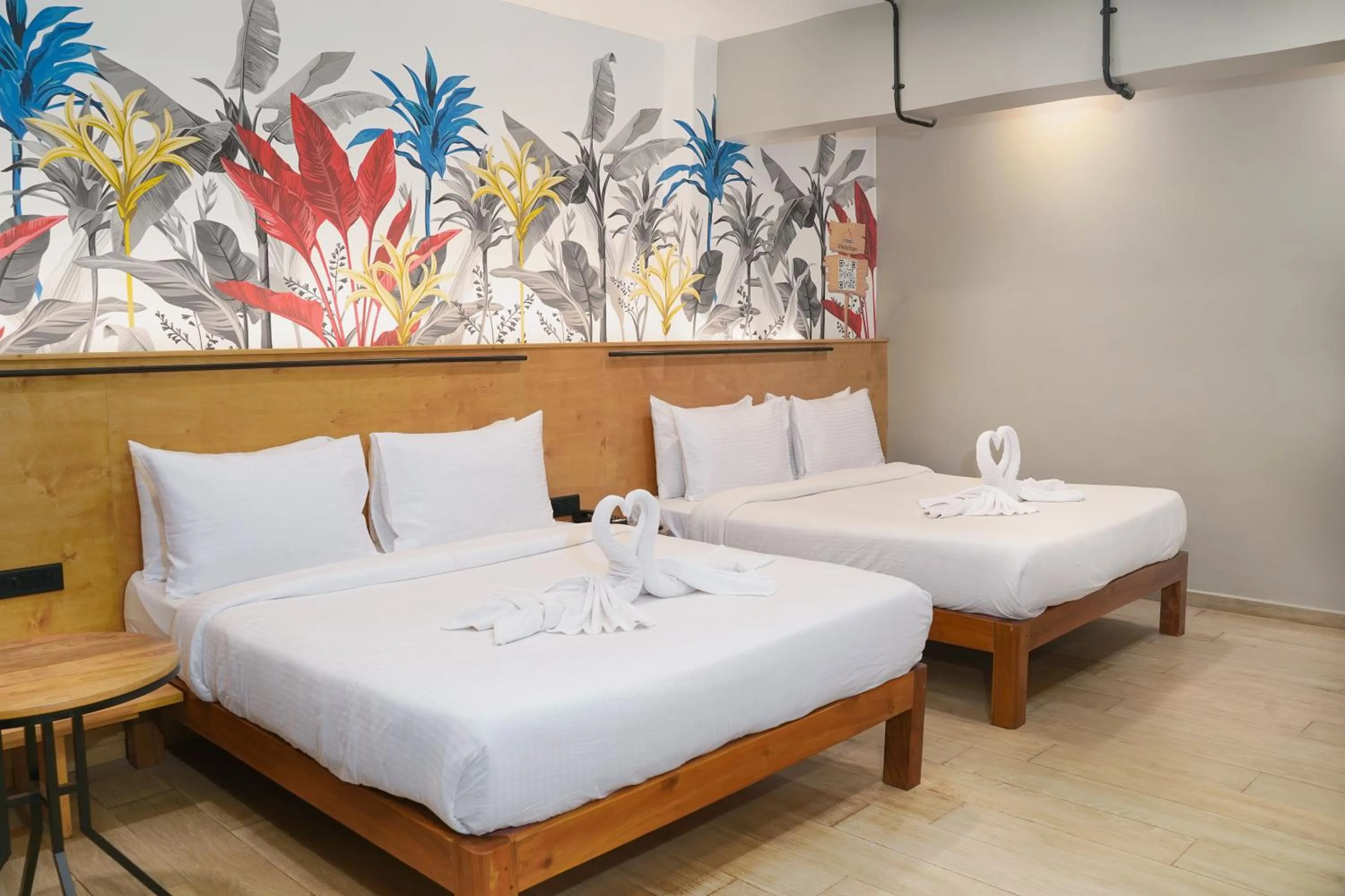 Bed in Indie Stays Goa