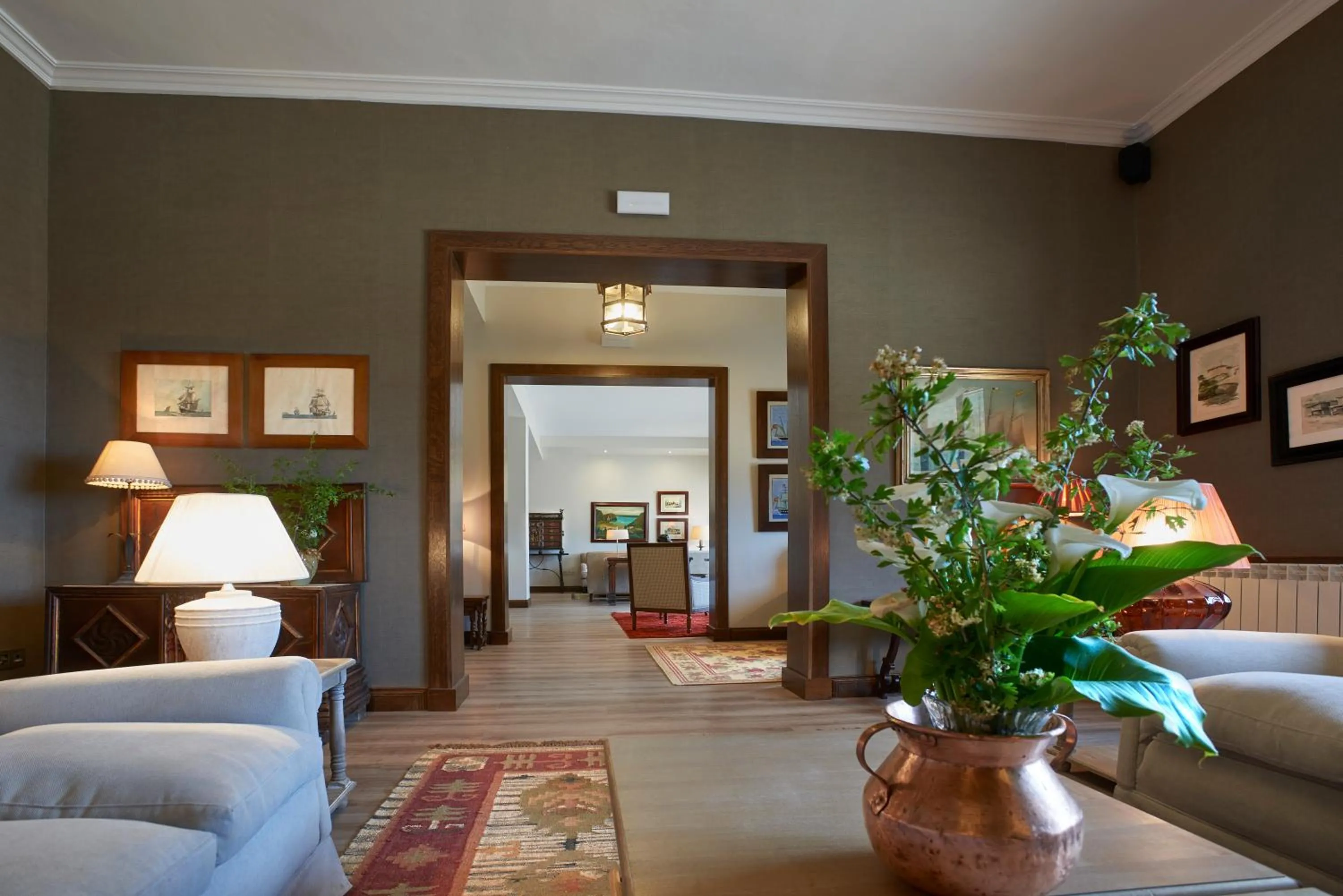 Communal lounge/ TV room in Hotel Mirador de La Franca