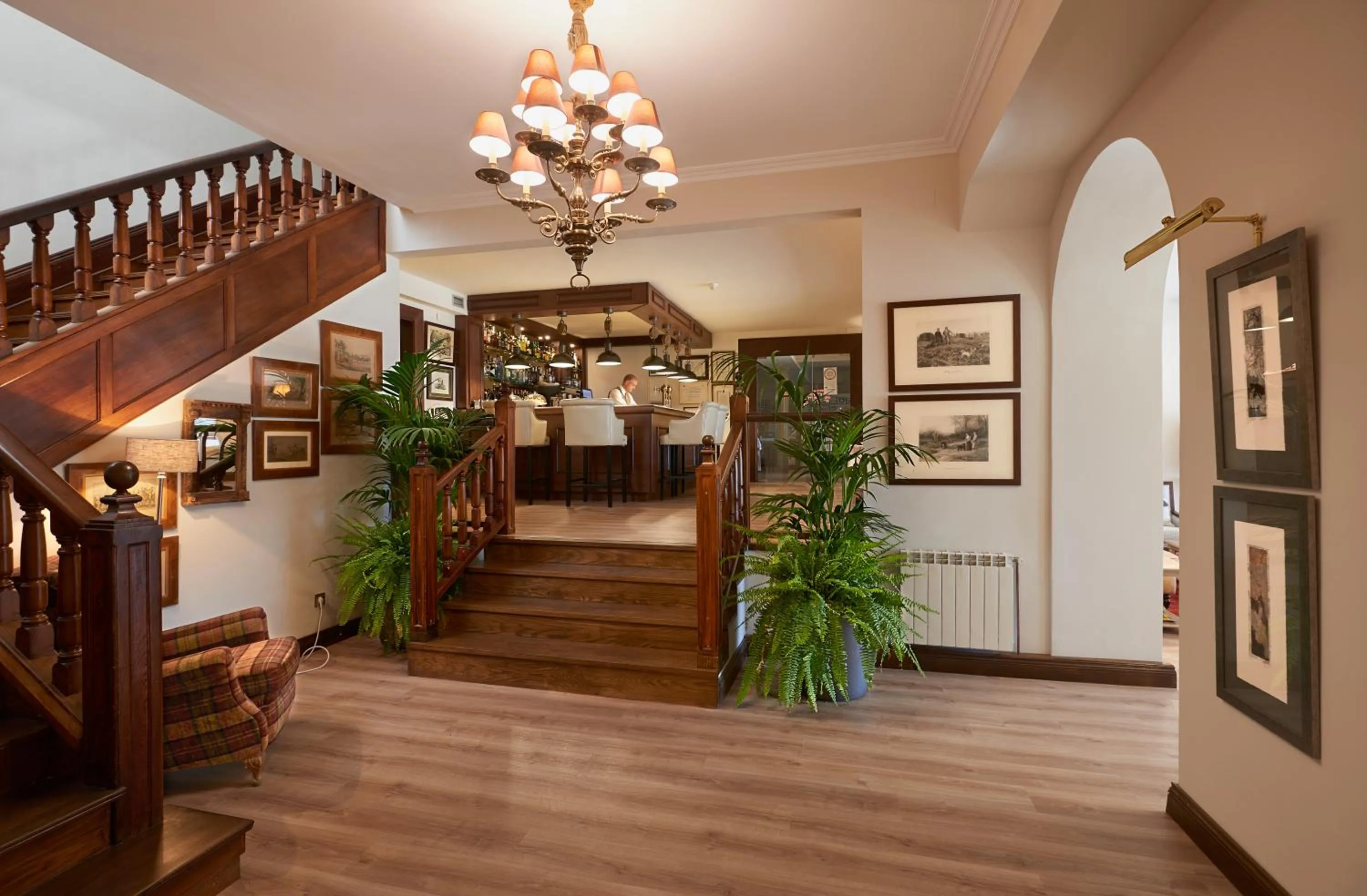 Lounge or bar in Hotel Mirador de La Franca