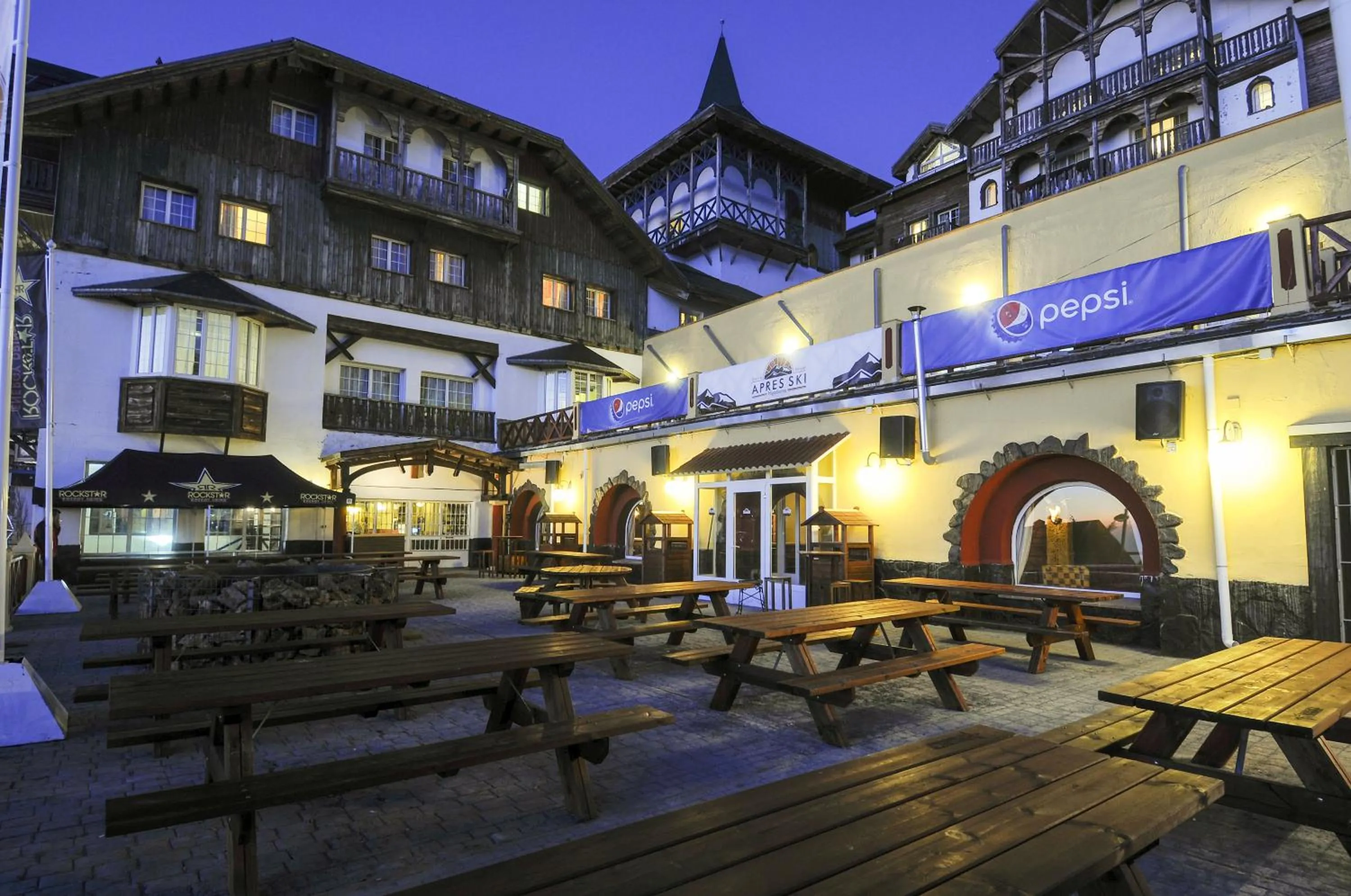 Balcony/Terrace in Hotel GHM Monachil