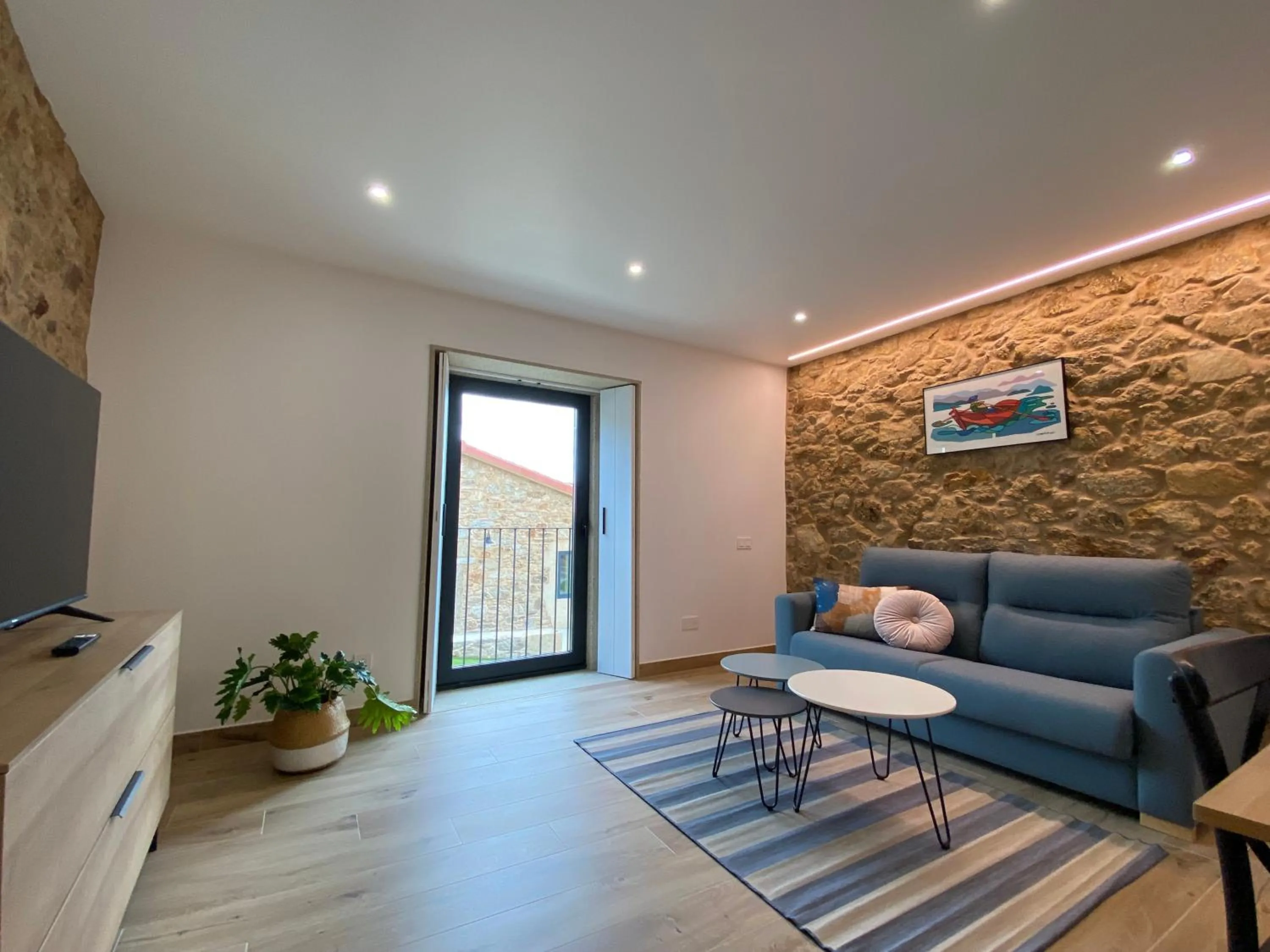 Living room in Morada Atlántica