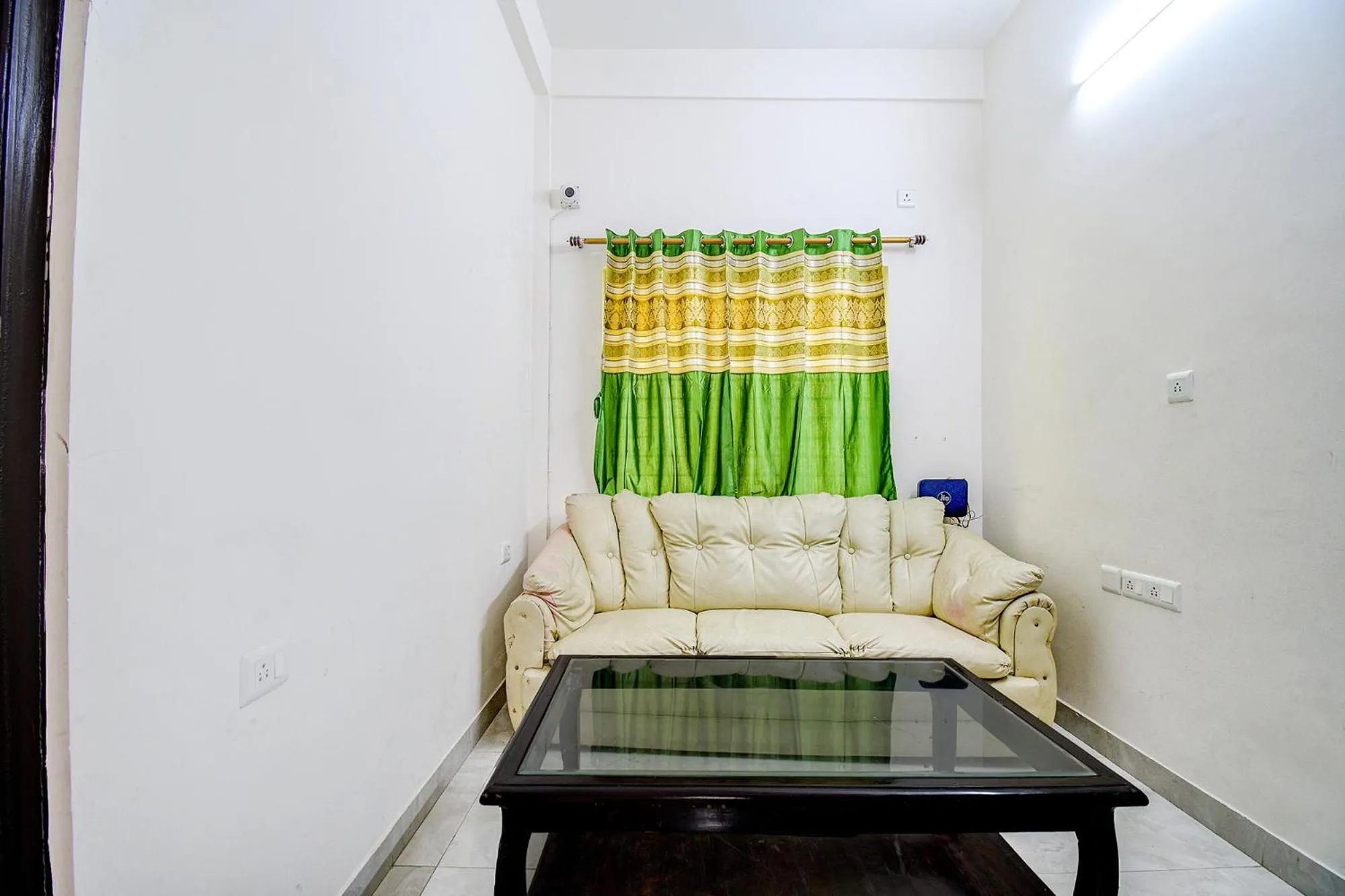 Seating area in FabHotel Moon Residency