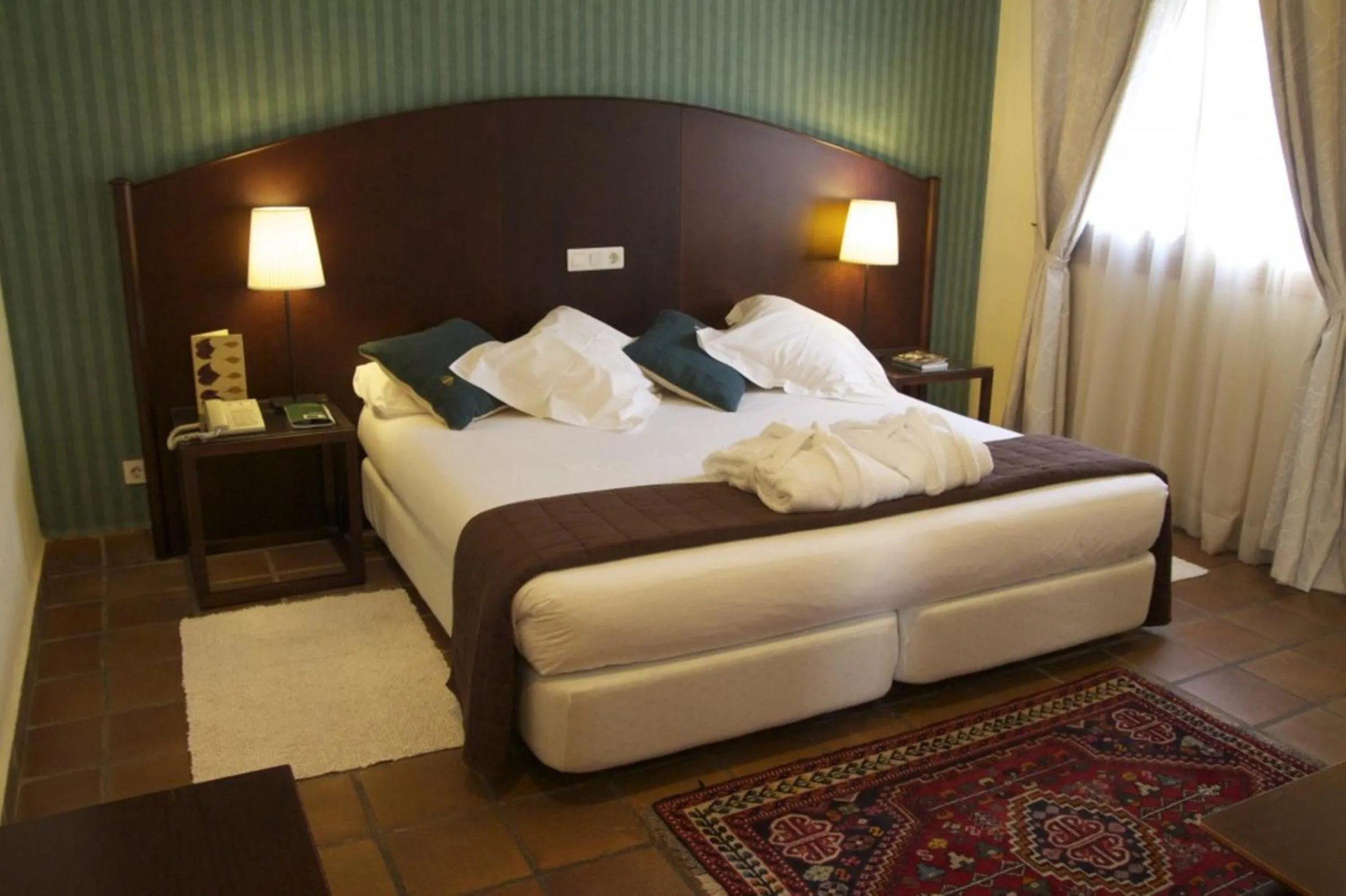 Photo of the whole room, Bed in Hotel L'Estació