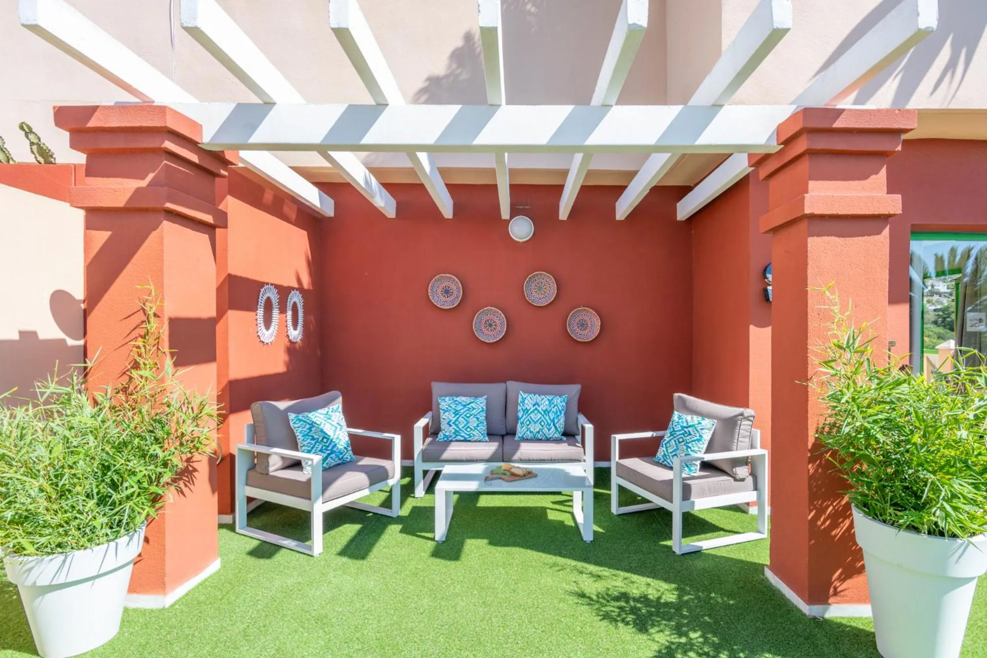 Balcony/Terrace in Holiday World RIWO Hotel.