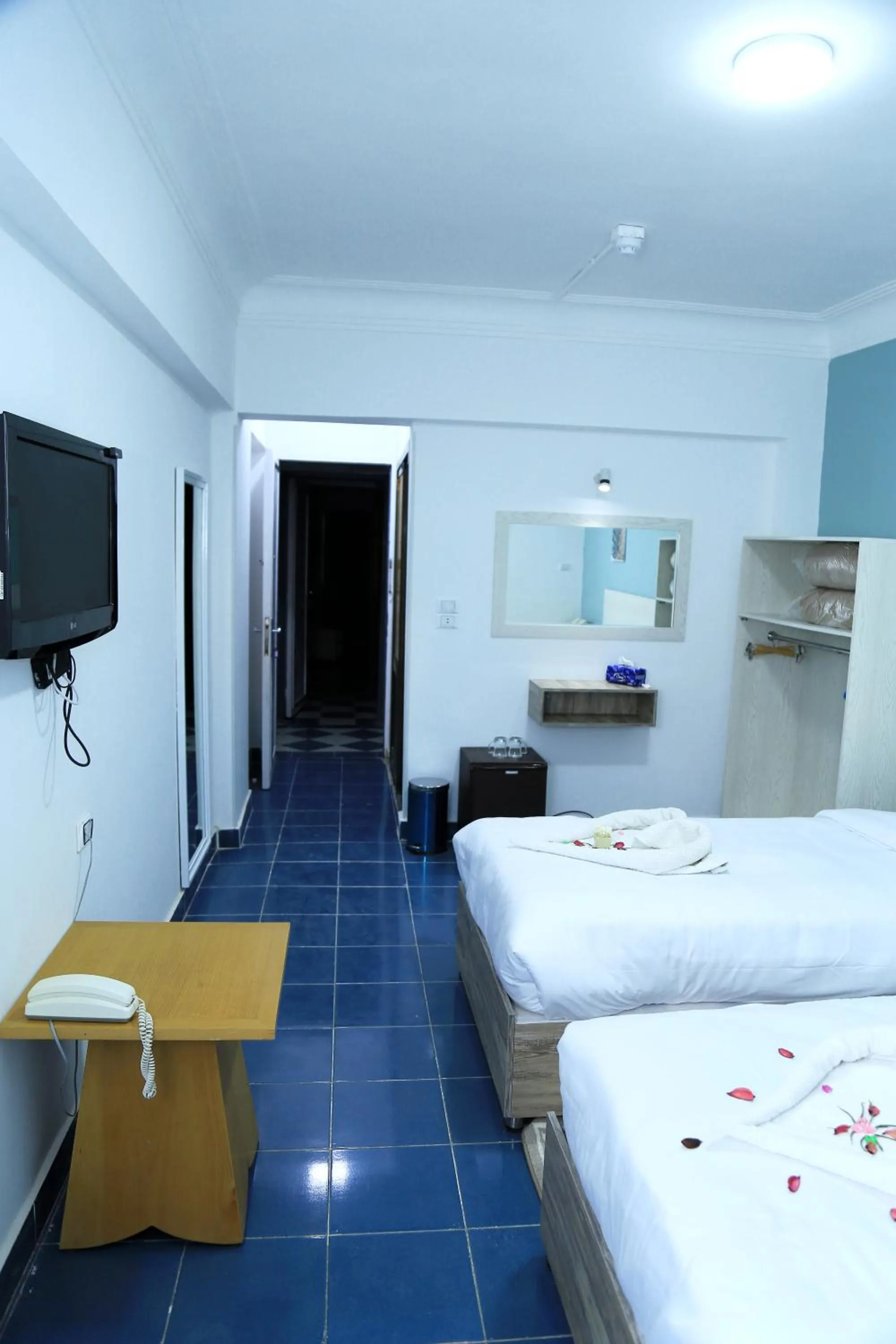 TV and multimedia, Bed in Lamera Hotel