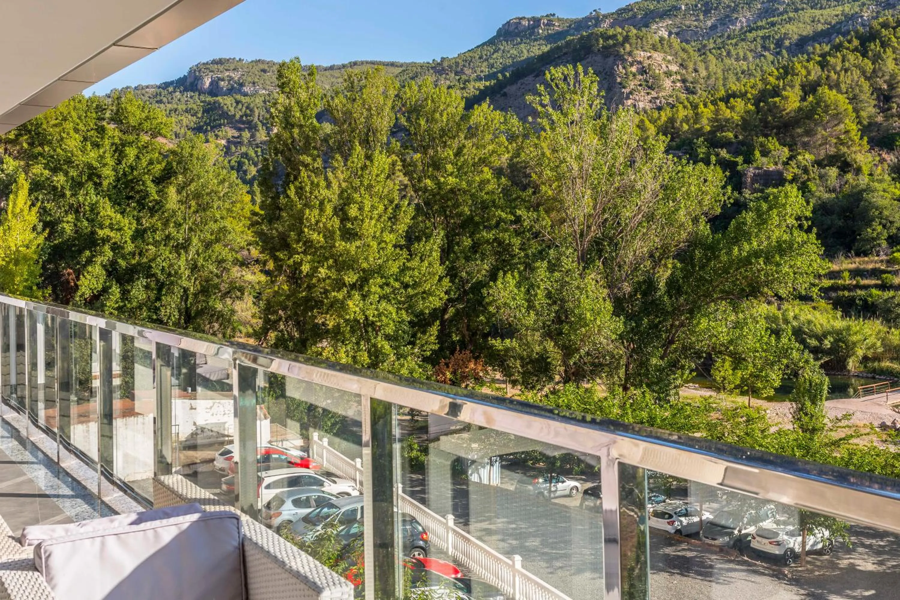 Balcony/Terrace in Hotel Rosaleda del Mijares
