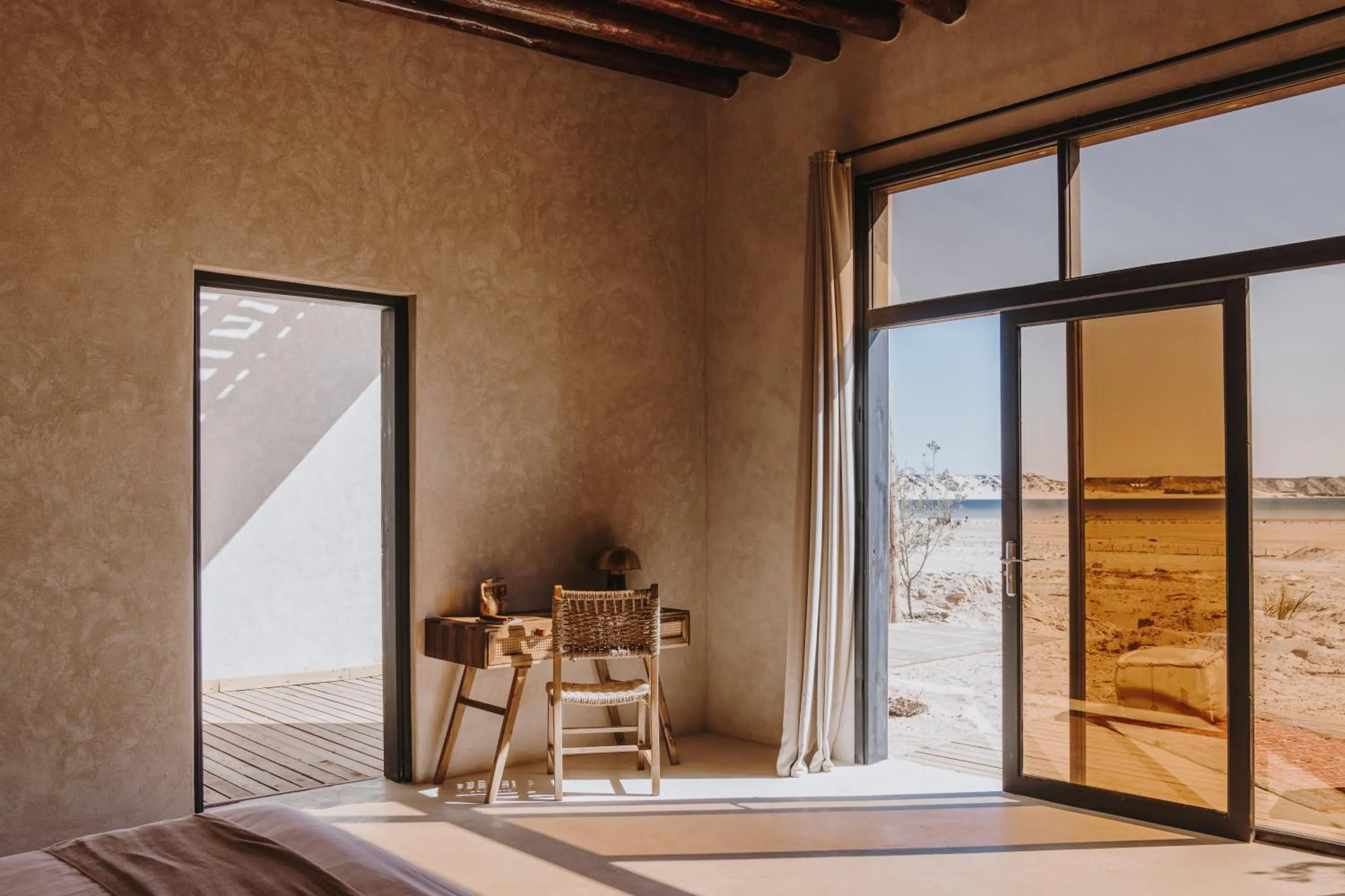 Sea view, Bed in Caravan Dakhla by Our Habitas