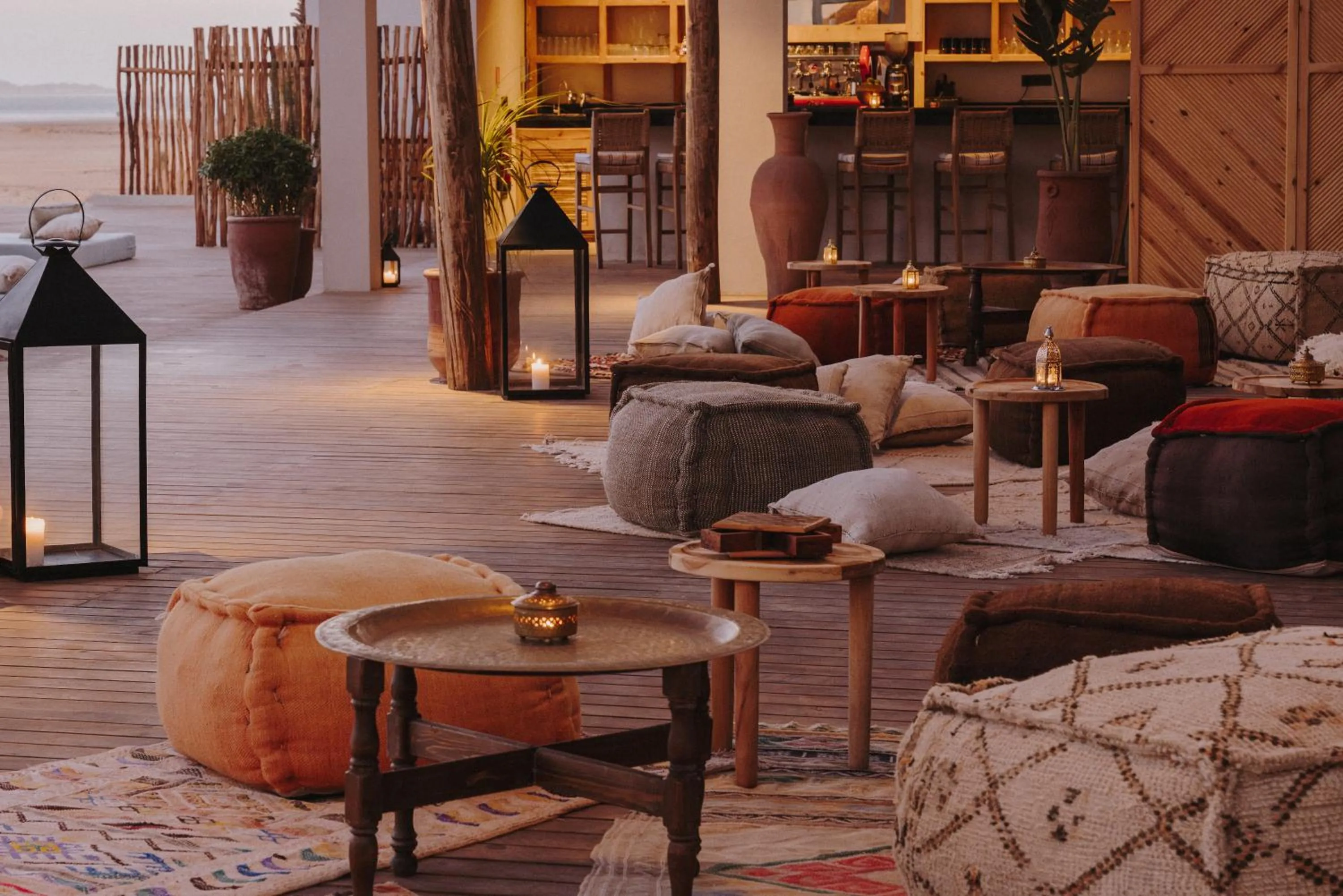 Lounge or bar in Caravan Dakhla by Our Habitas