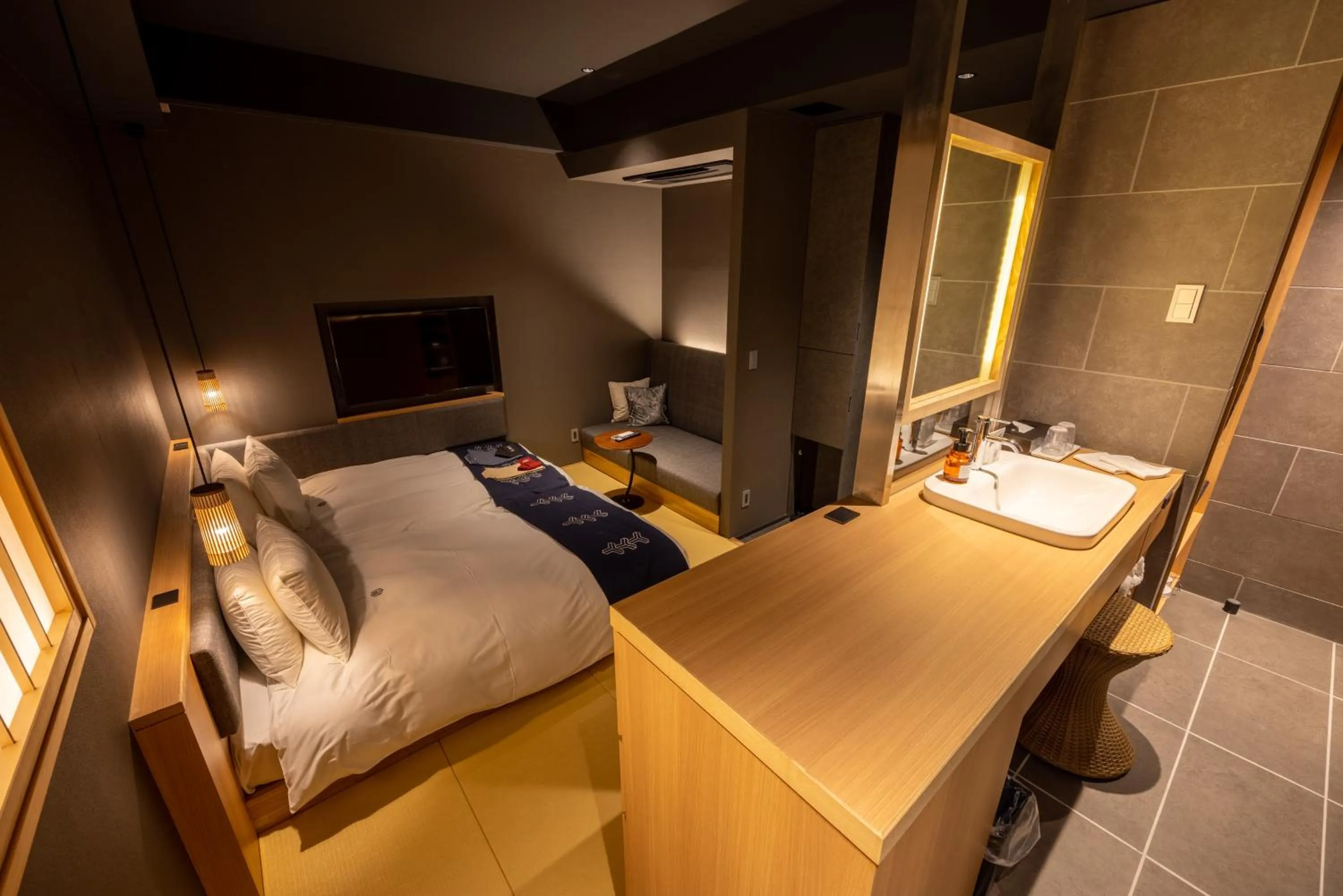 Bed in Hotel Zagakukan