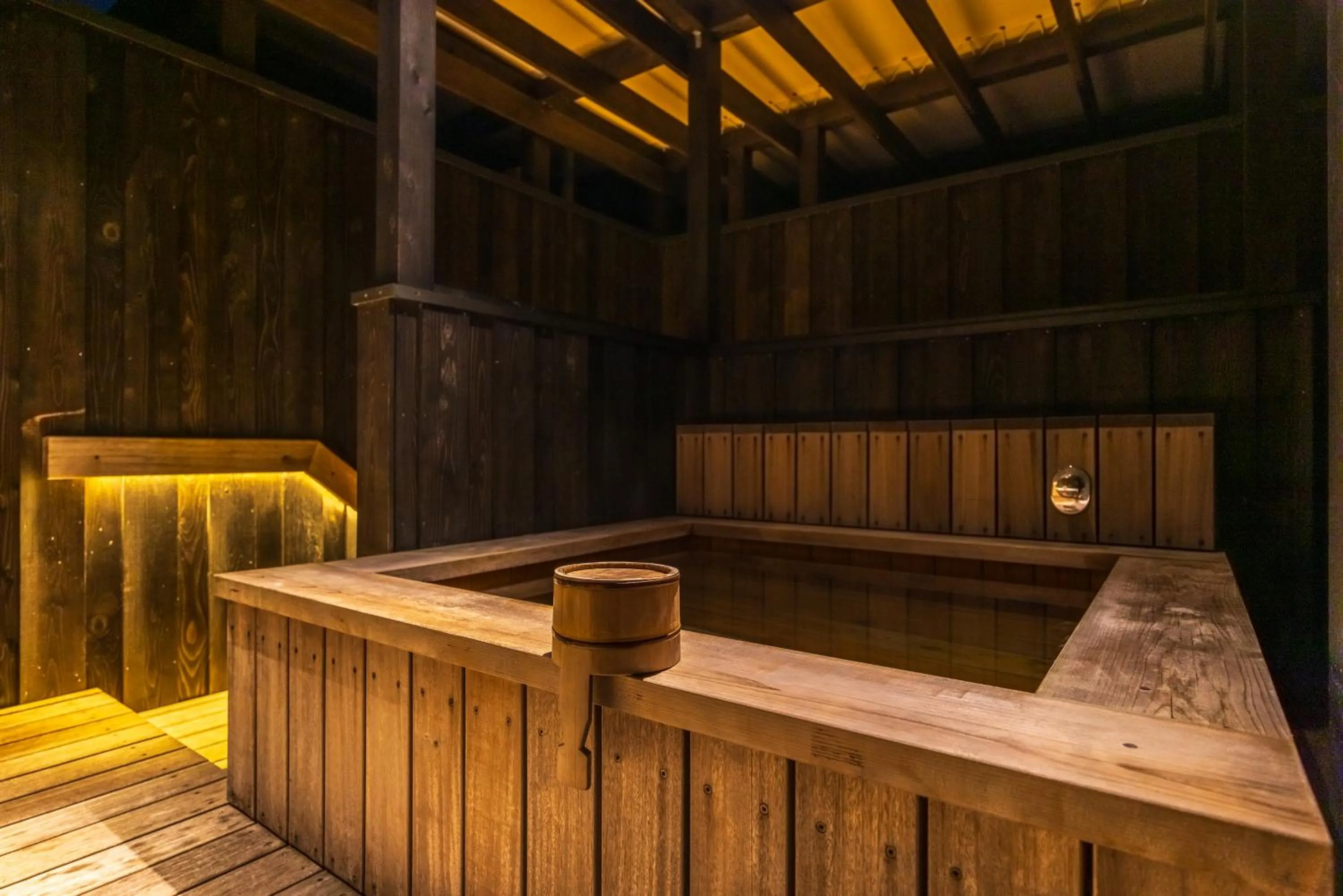 Open Air Bath in Hotel Zagakukan