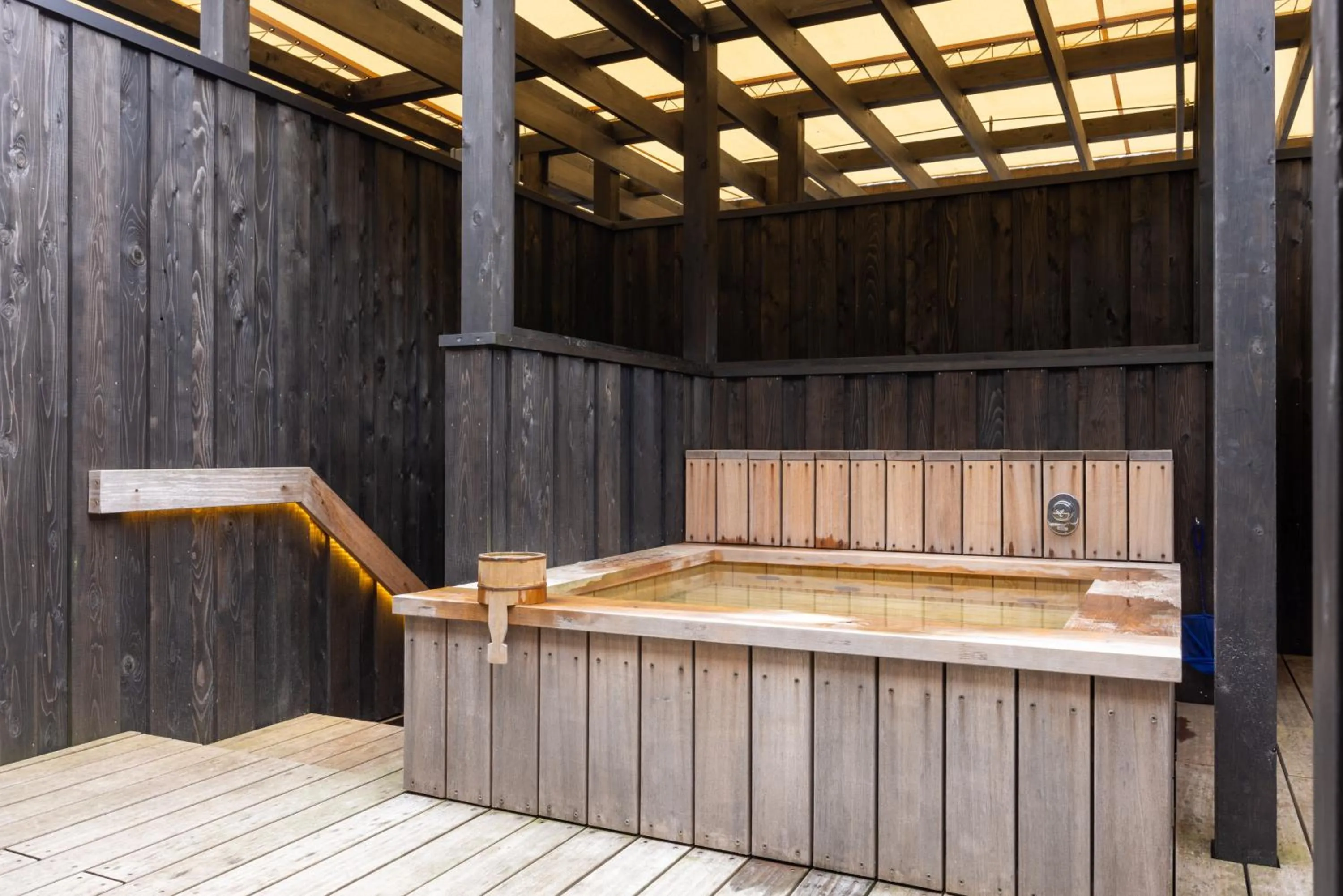 Open Air Bath in Hotel Zagakukan