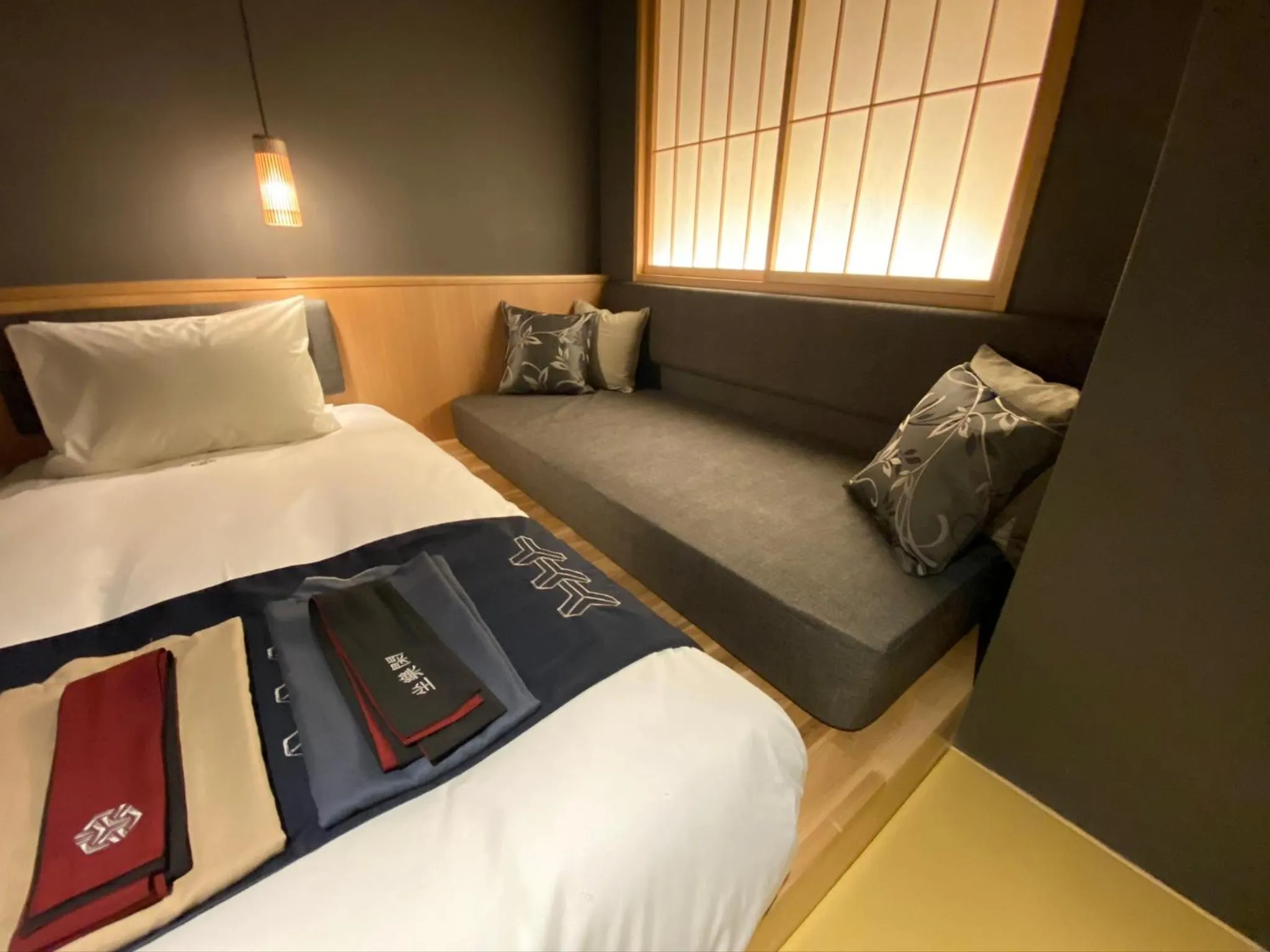 Living room, Bed in Hotel Zagakukan