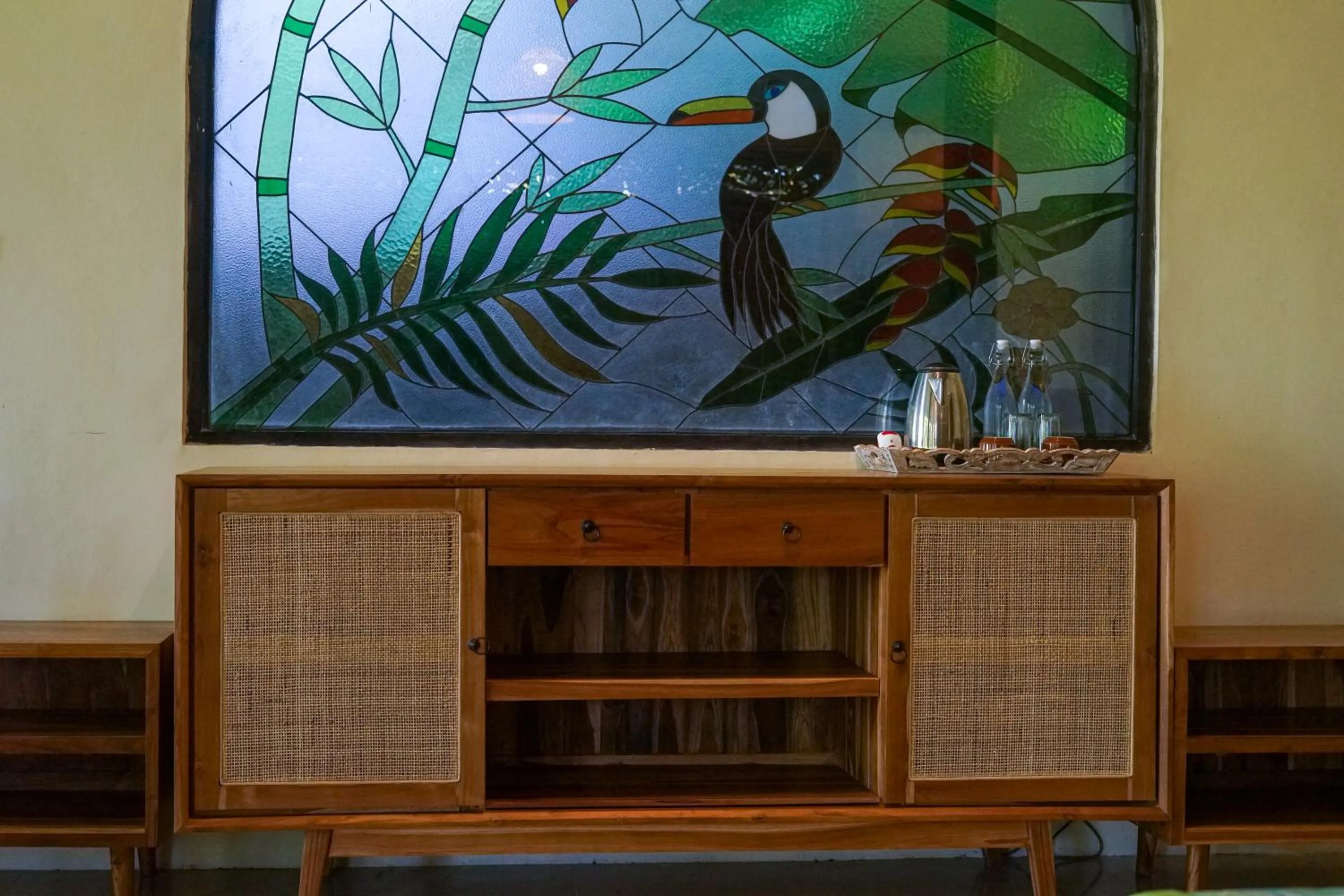 Bedroom in Green Tree House Villa Ubud