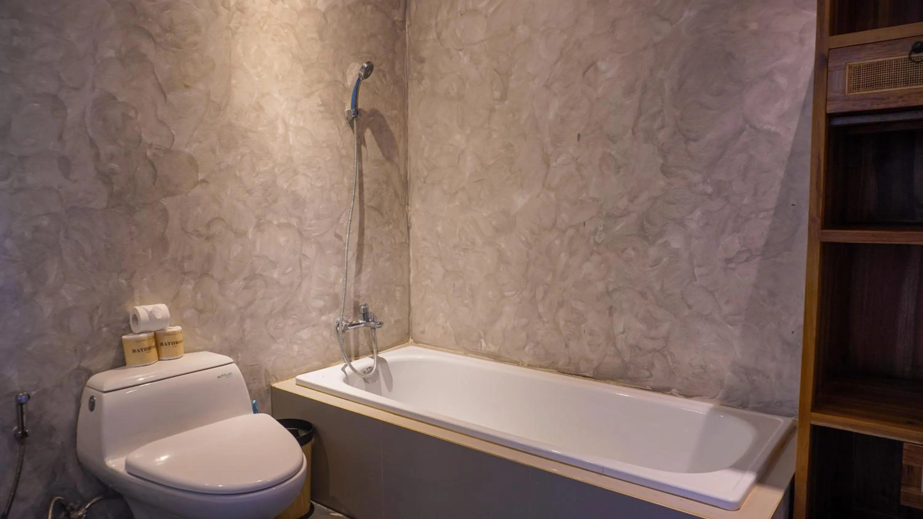 Bathroom in Green Tree House Villa Ubud