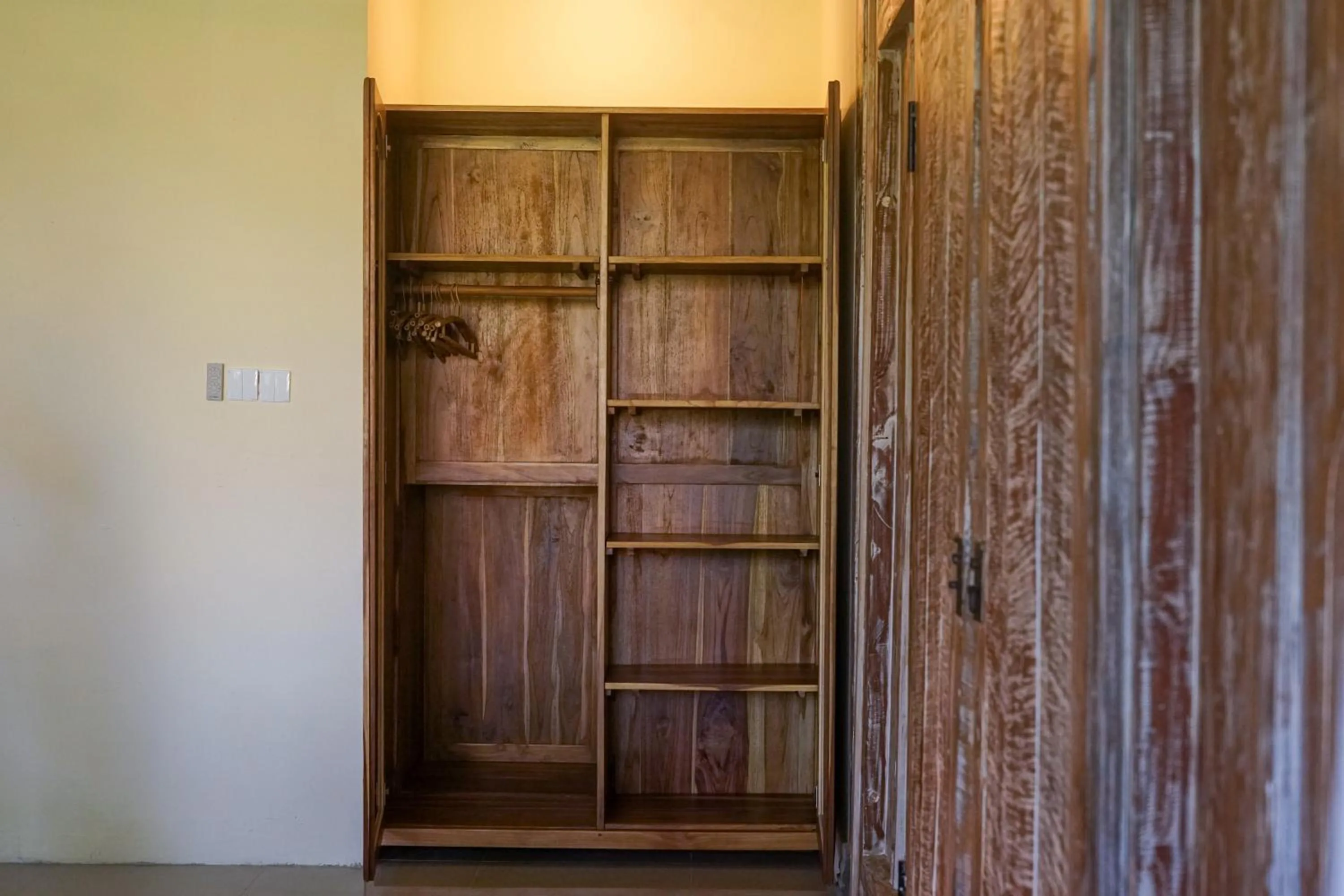 wardrobe in Green Tree House Villa Ubud