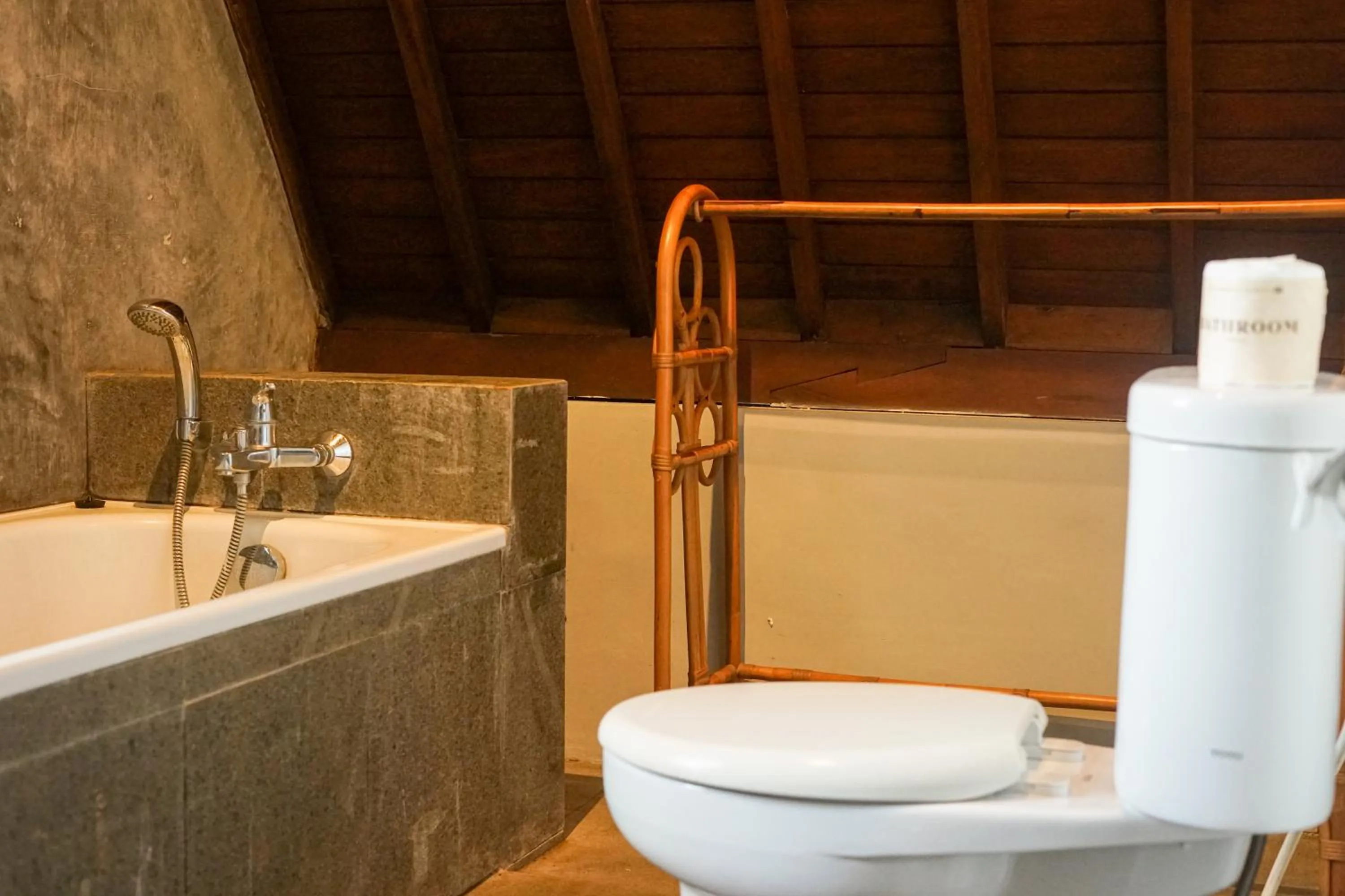 Bathroom in Green Tree House Villa Ubud