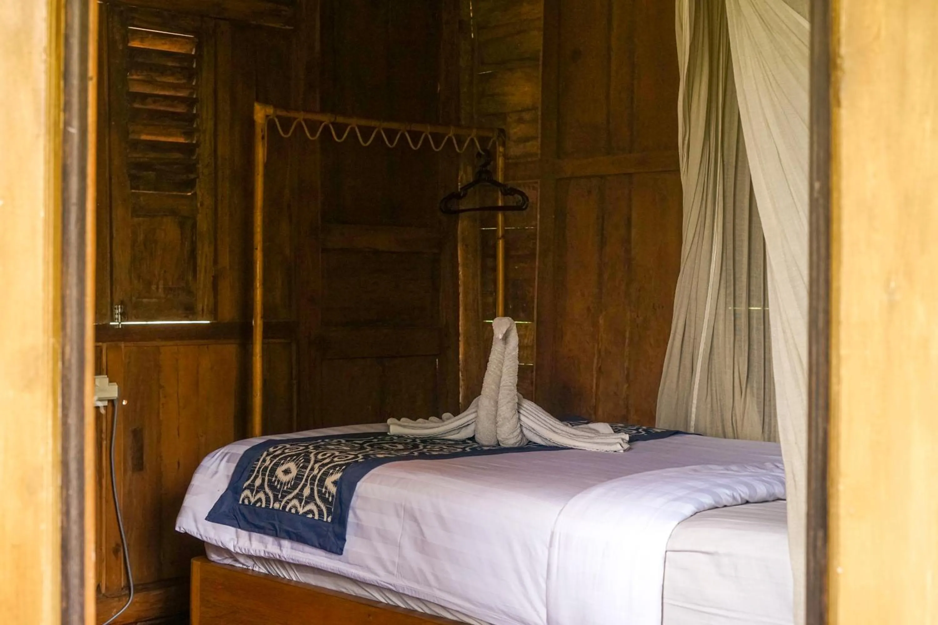 Bedroom, Bed in Green Tree House Villa Ubud