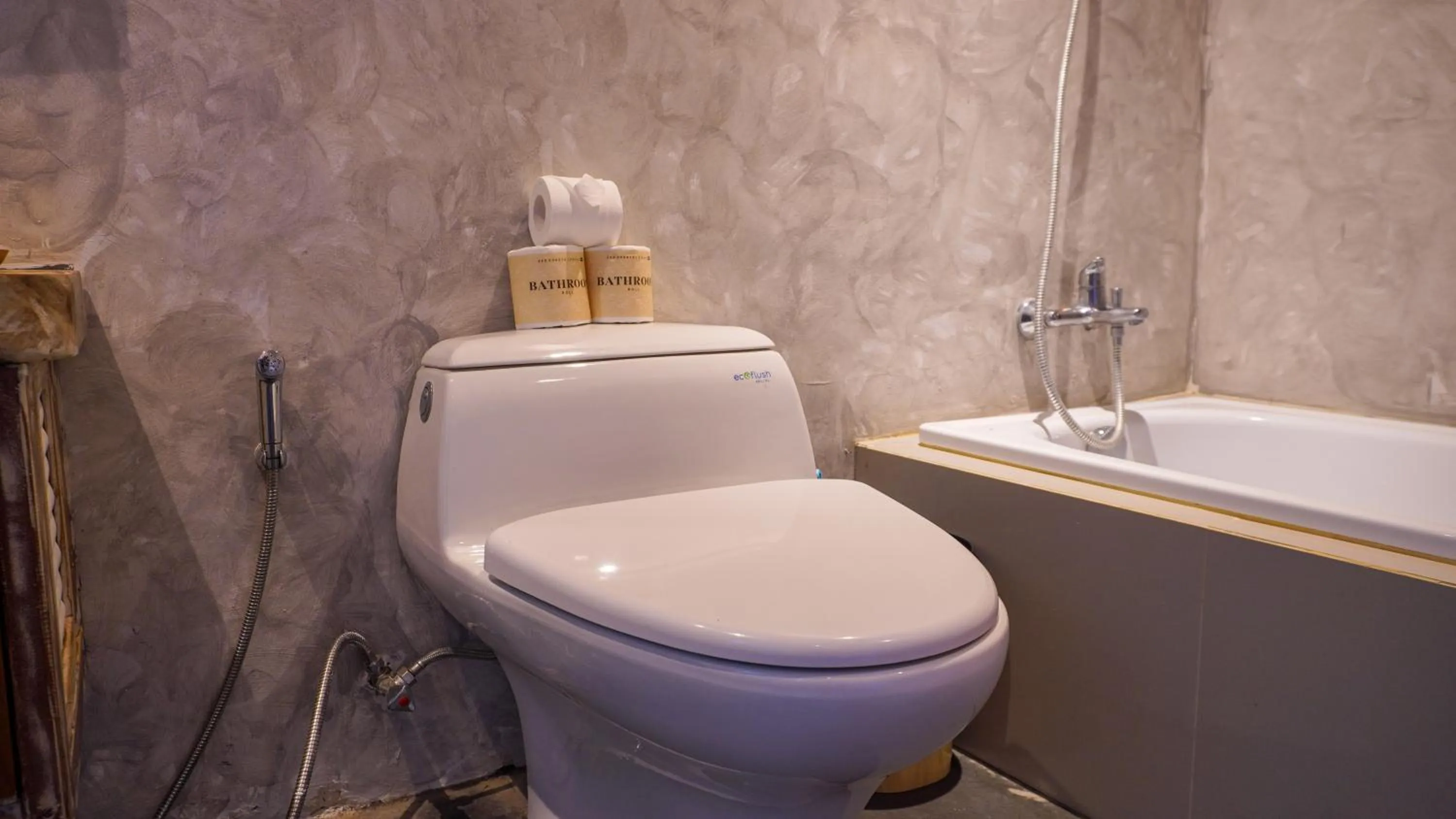 Bathroom in Green Tree House Villa Ubud