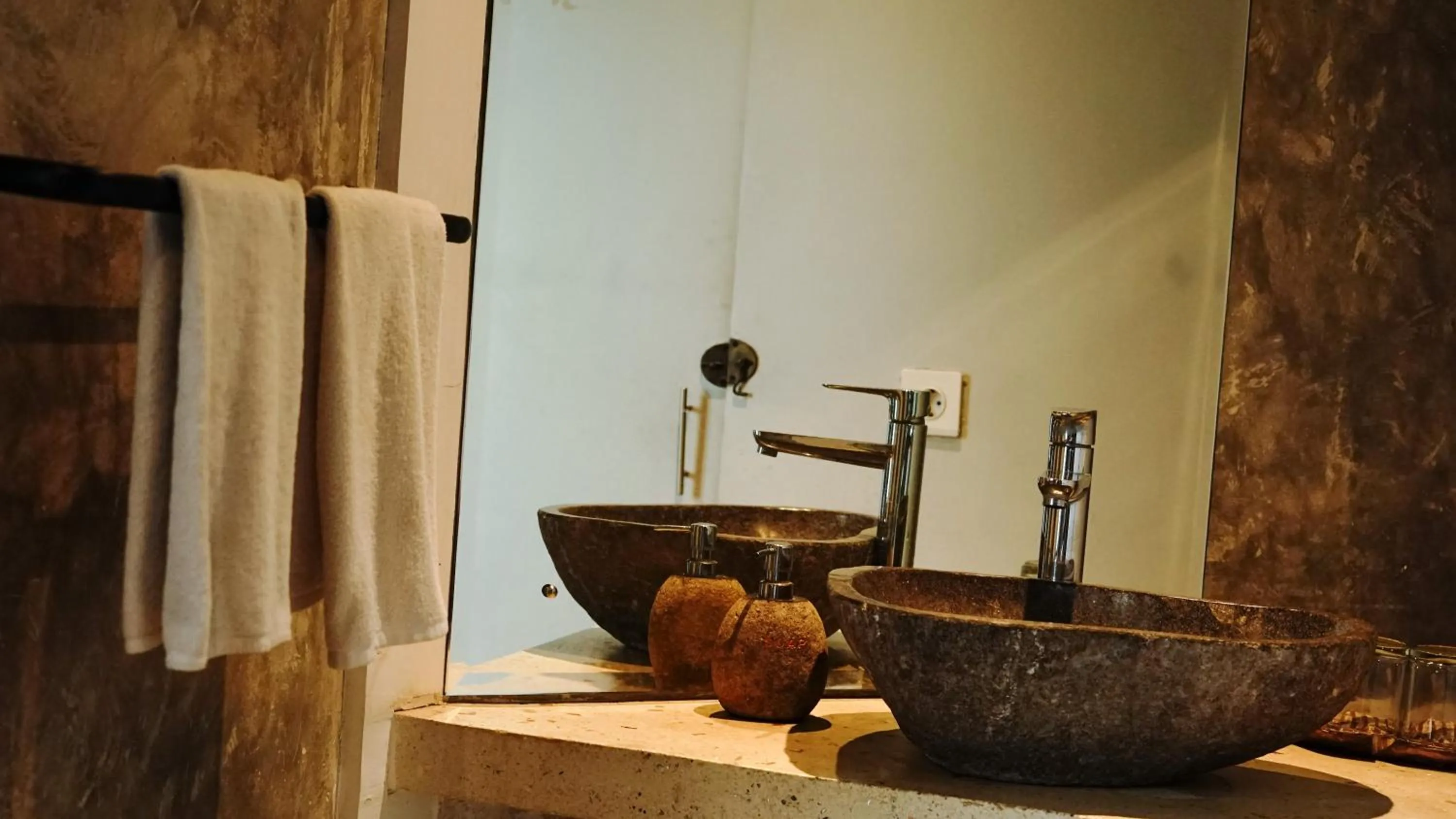 Bathroom in Green Tree House Villa Ubud