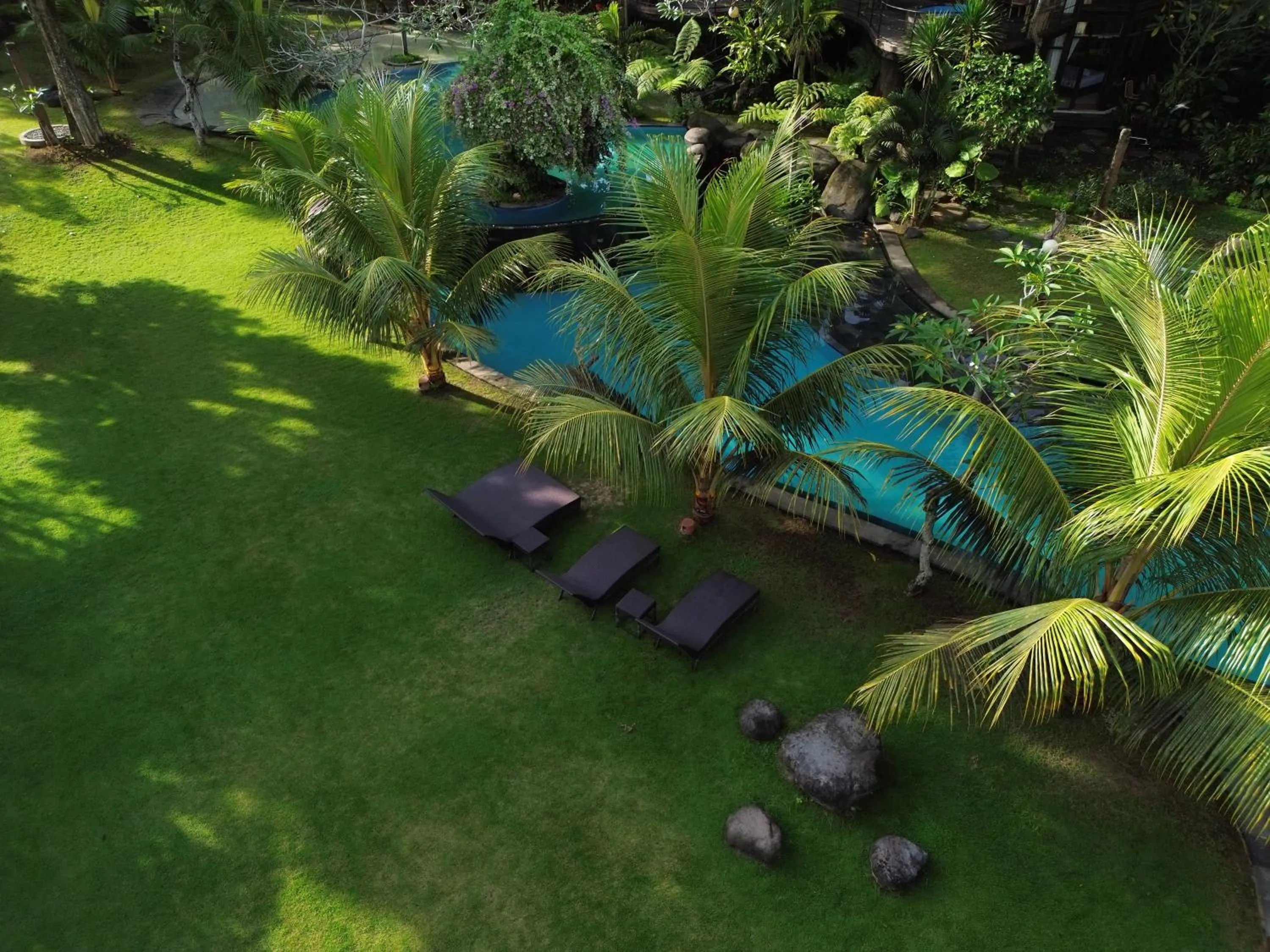 Garden in Green Tree House Villa Ubud