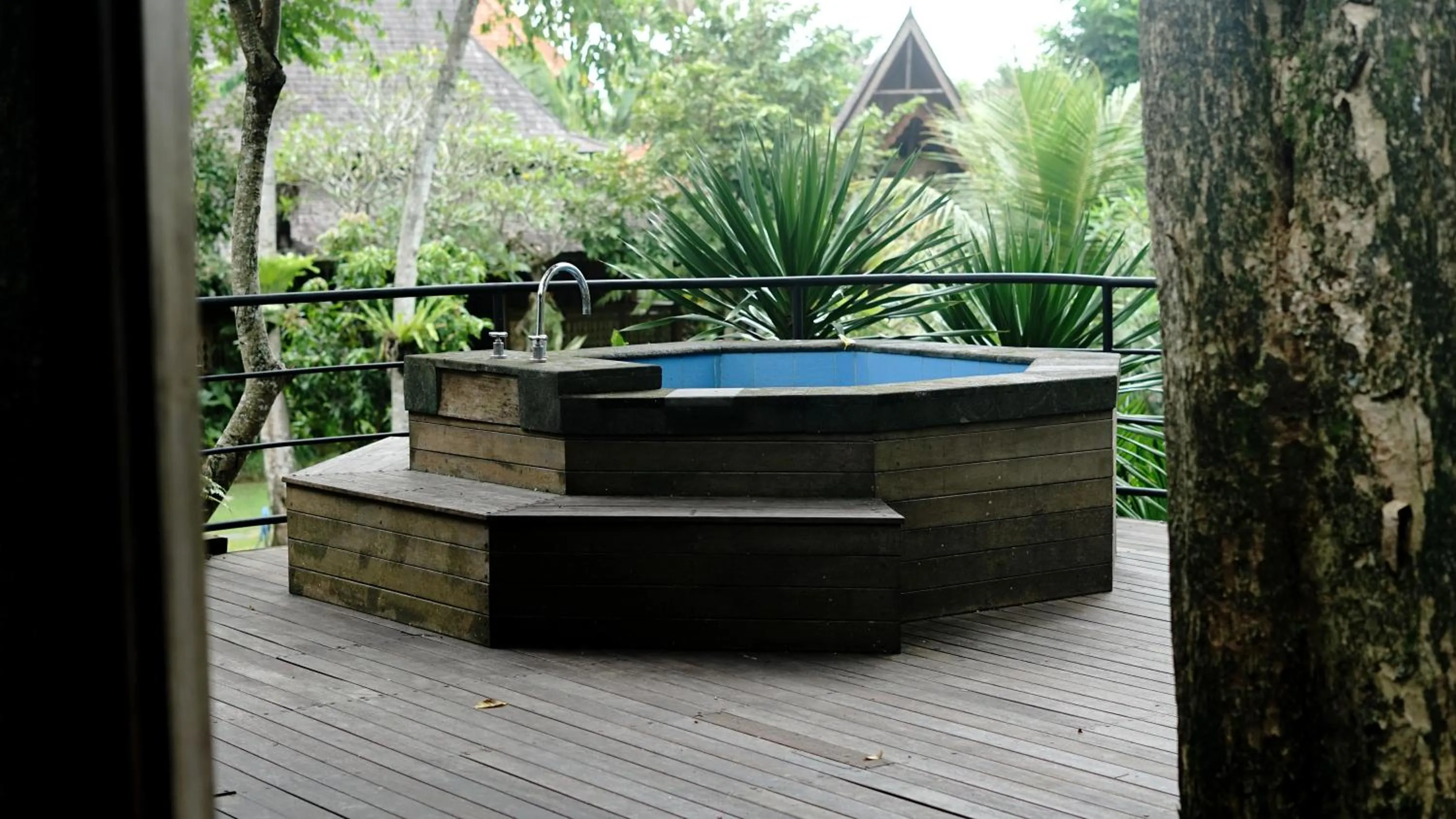 Property building in Green Tree House Villa Ubud