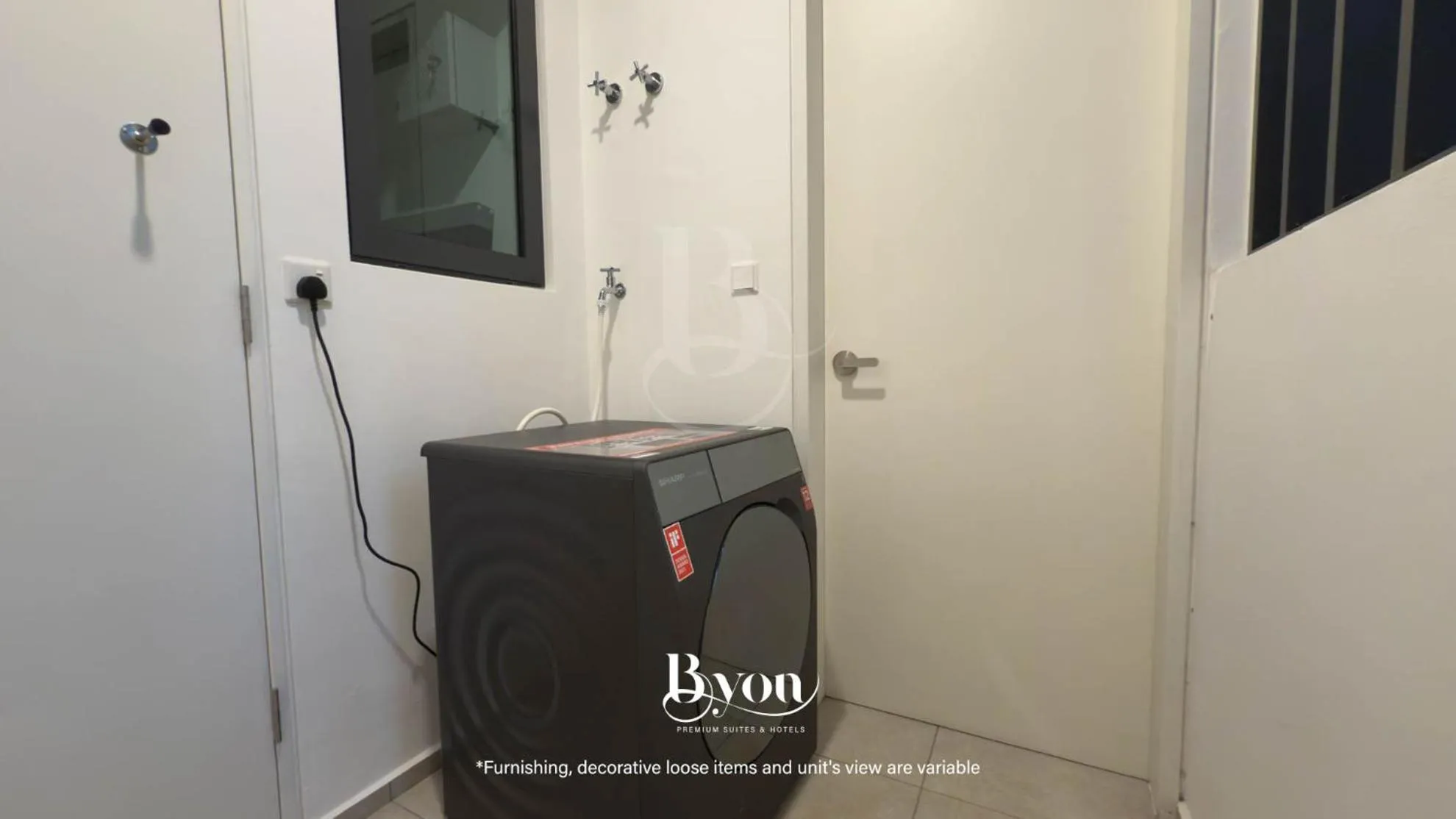 washing machine in Onsen Premium Suites @ Tambun Ipoh