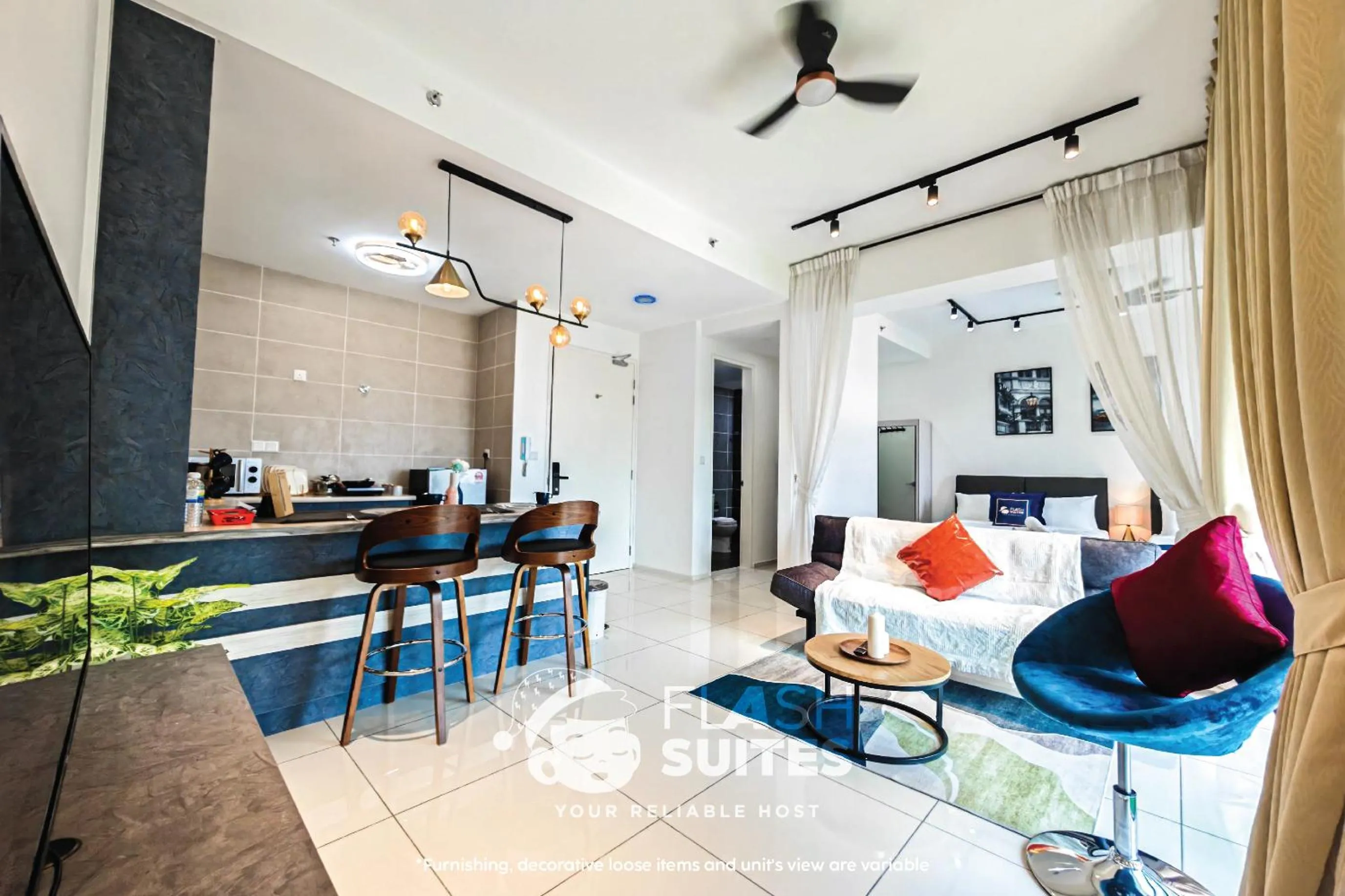 Living room in Onsen Premium Suites @ Tambun Ipoh