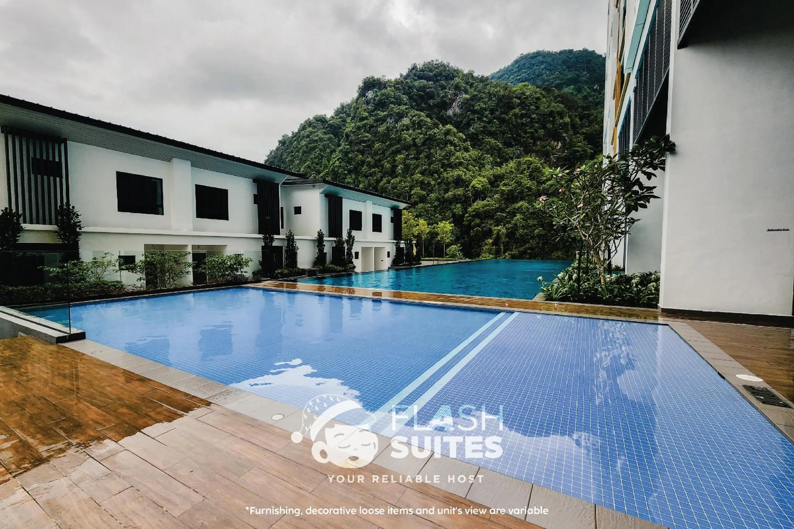Mountain view in Onsen Premium Suites @ Tambun Ipoh