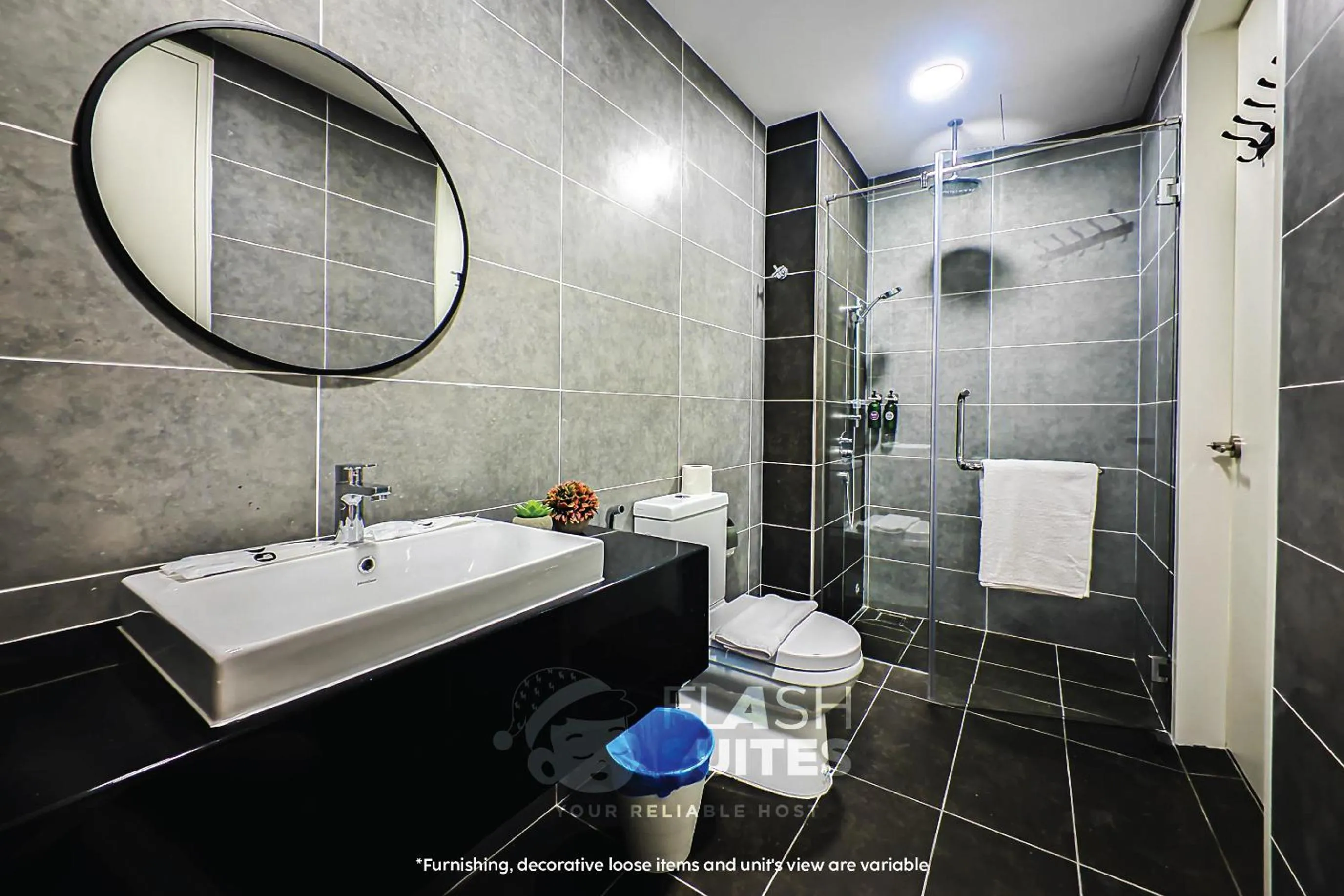 Shower in Onsen Premium Suites @ Tambun Ipoh